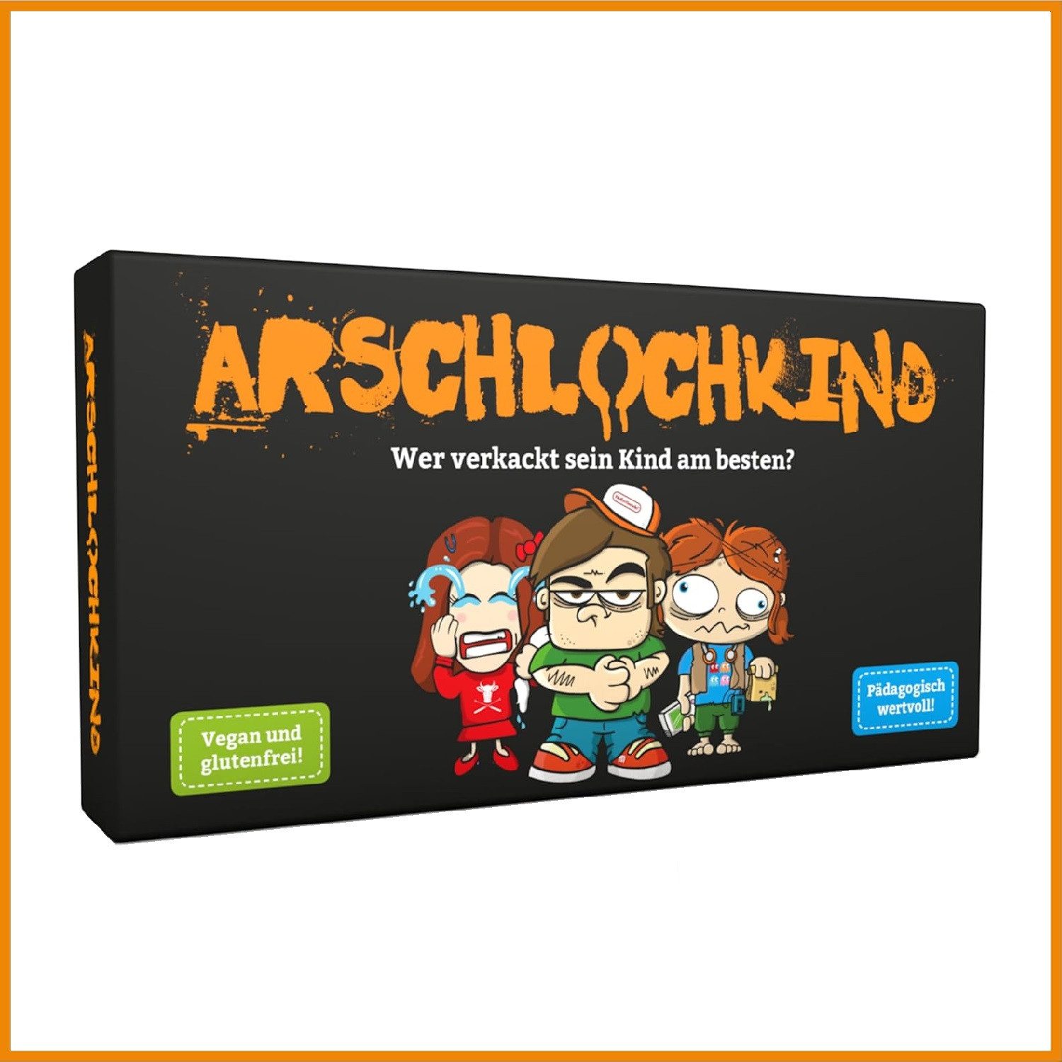 Spiel, AR***lochkind, Wer verkackt sein Kind am besten?, Galgenhumor