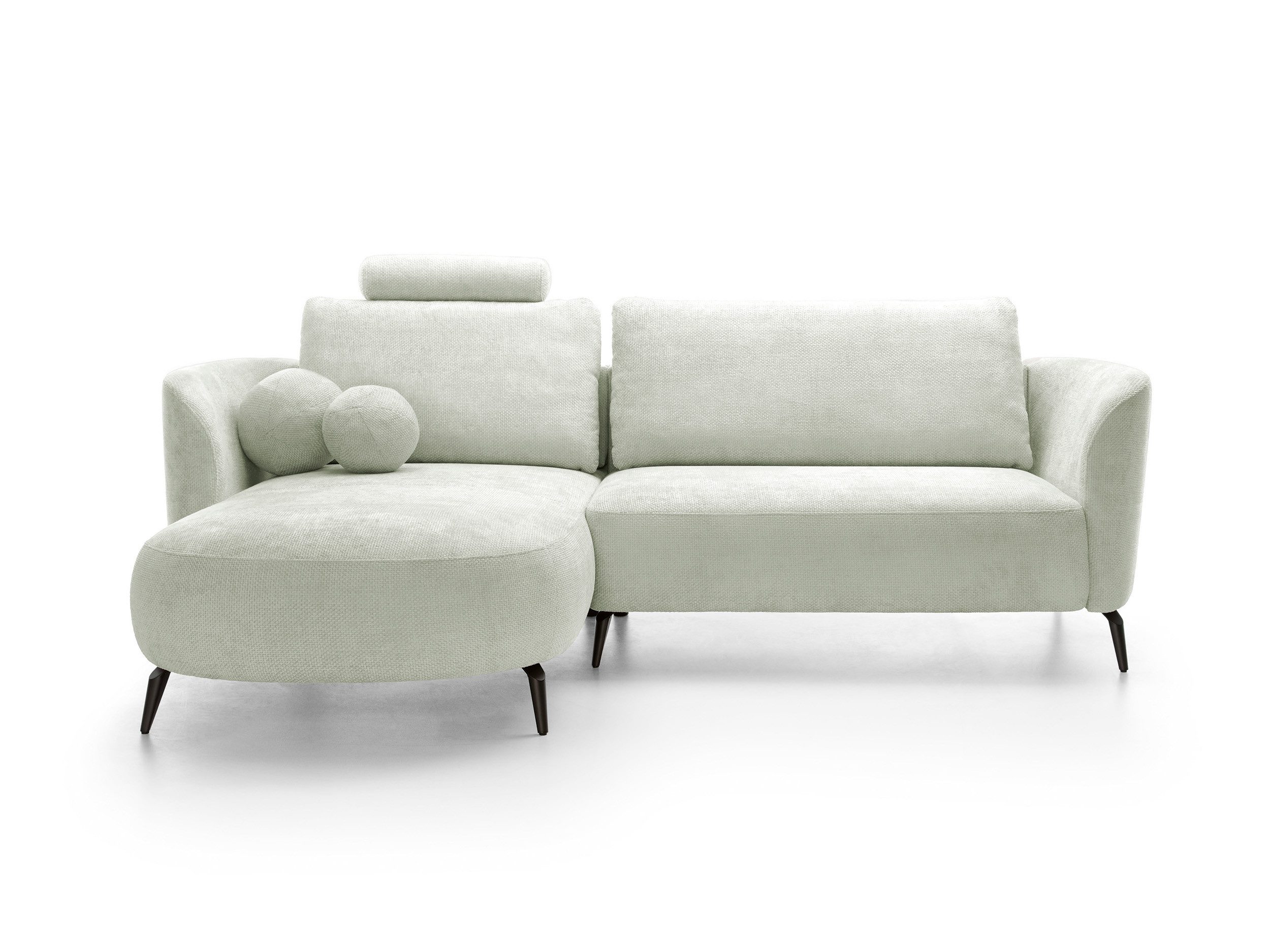 Goldstoff Ecksofa Zenit – L-Form Sofa günstig online kaufen