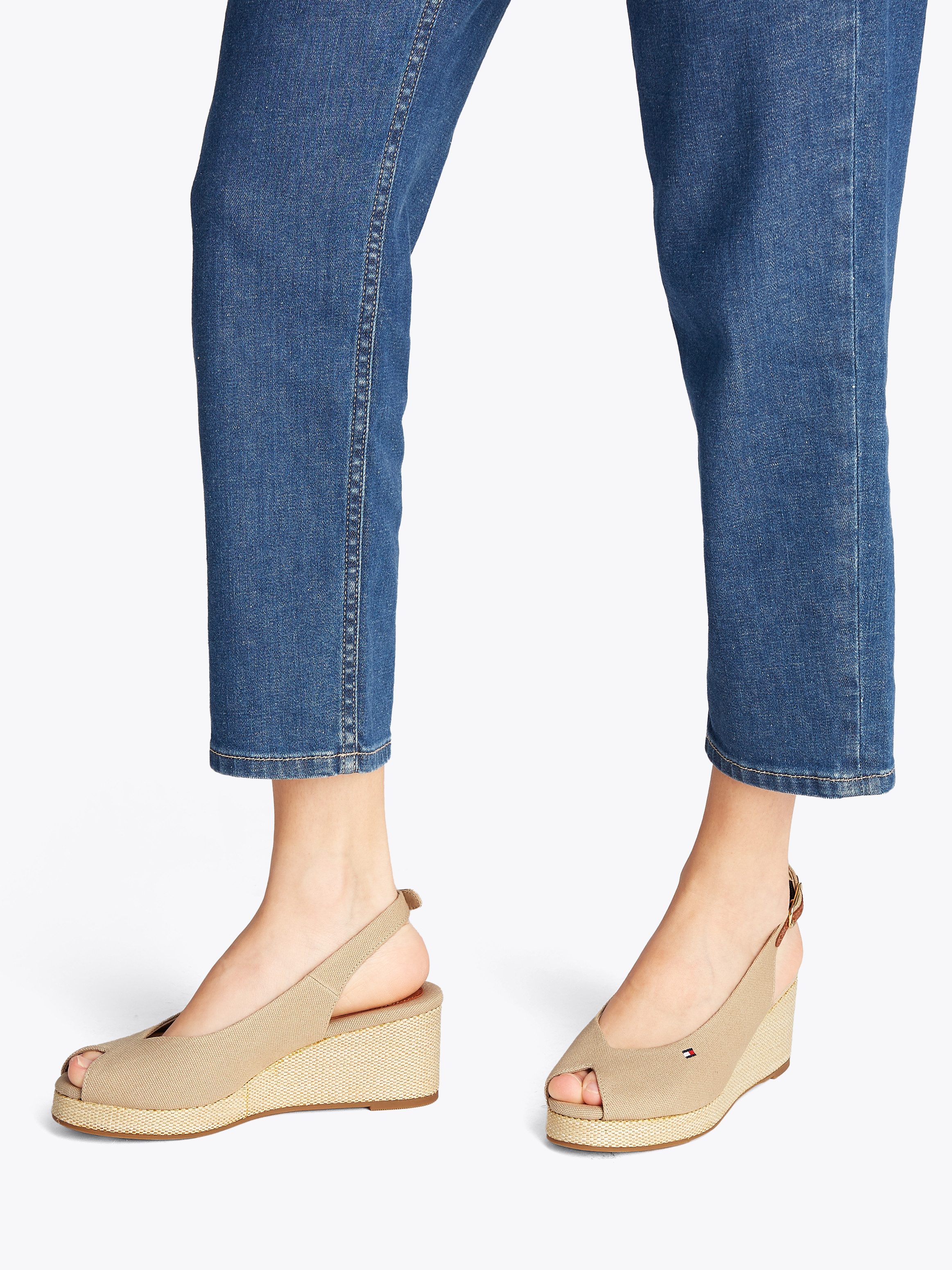 Tommy Hilfiger FLAG MID WEDGE ESPAD günstig online kaufen