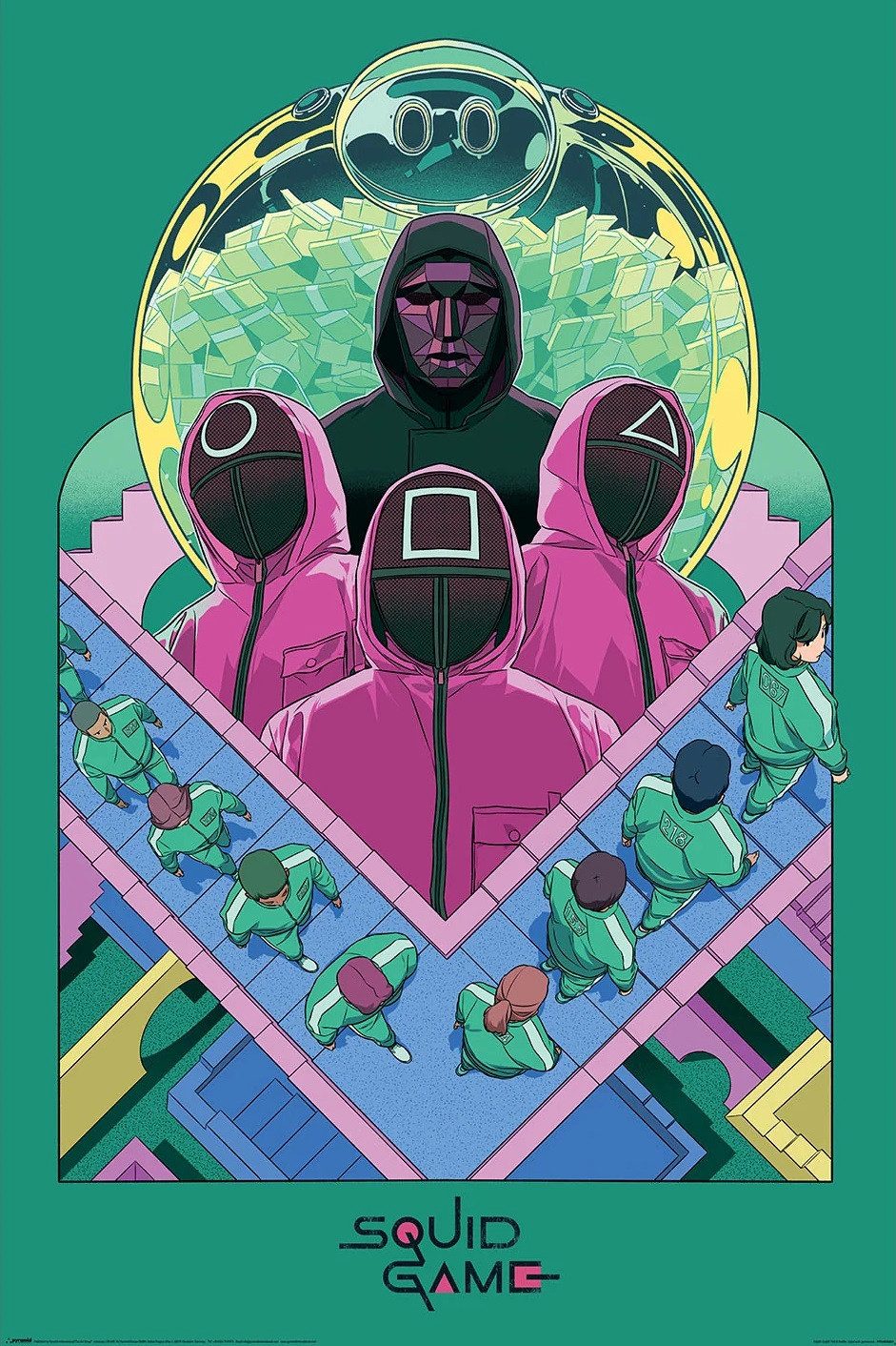 Poster Squid Game 2 - Namon - Poster 61x91,5 cm