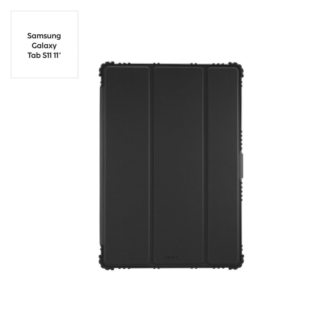 Hama Tablettasche Tablethülle für Samsung Galaxy Tab S11 11 Zoll, Stoßschutz, Stifthalter, Standfunktion, Magnetverschluss – Bild 4 von 5