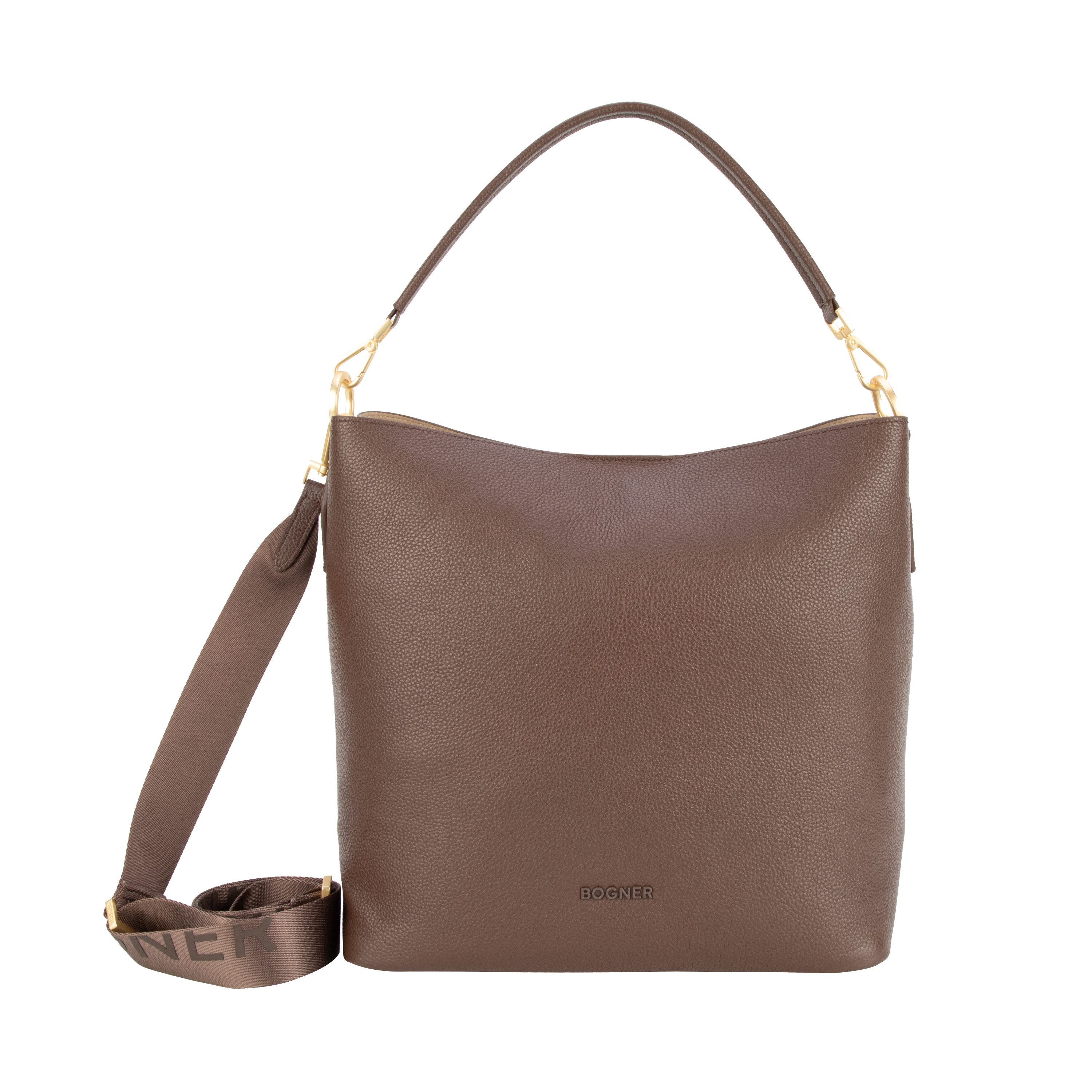 BOGNER Handtasche Bogner - Damen Hobo Pontresina Neve Jessi