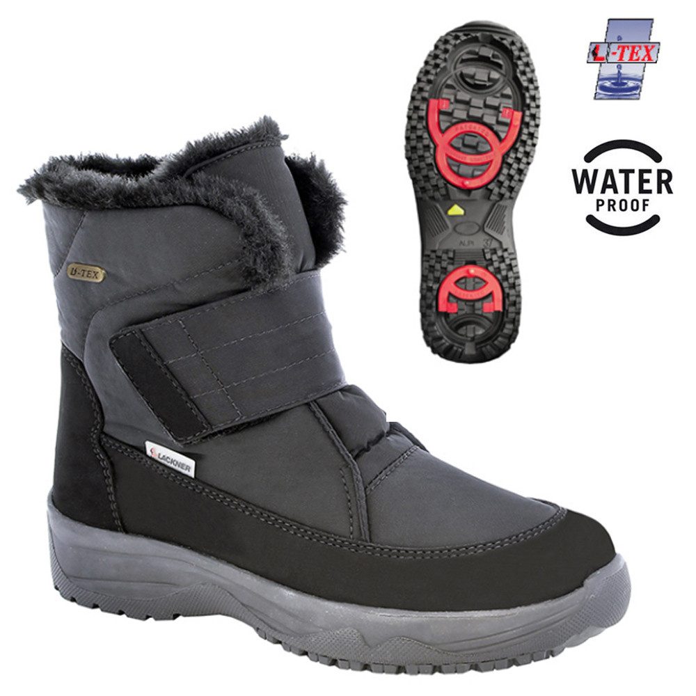 Lackner Lackner - Damen Spike Winterstiefel Vera OC Spikesystem ausklappbar Outdoorschuh
