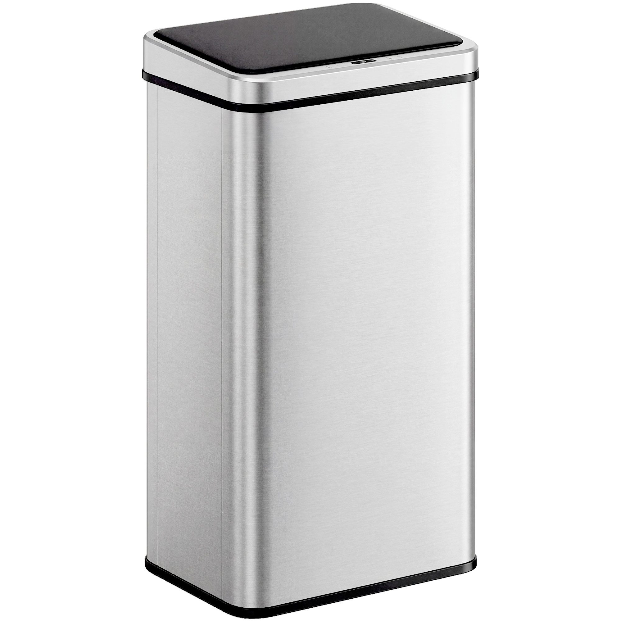 MC Star Mülleimer Sensor Mülleimer 50L Edelstahl Automatischer Mülleimer