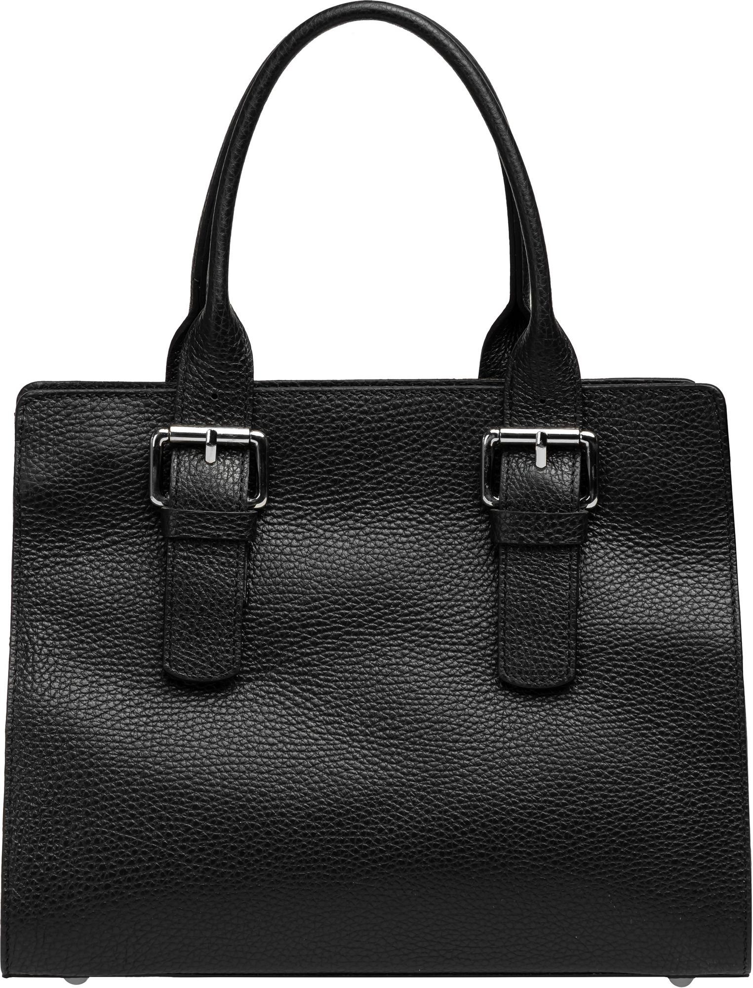 Caspar Henkeltasche TL807 klassisch elegante Damen Leder Handtasche