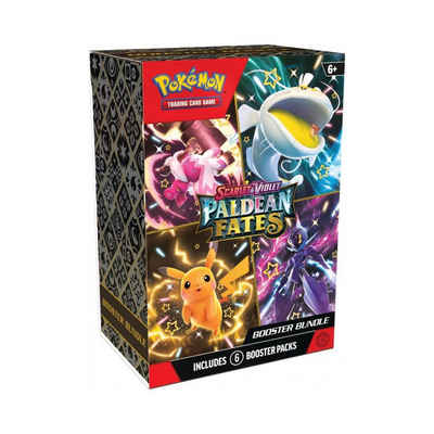 The Pokémon Company International Sammelkarte Karmesin & Purpur 4.5 - Paldean Fates - Booster Bundle Englisch