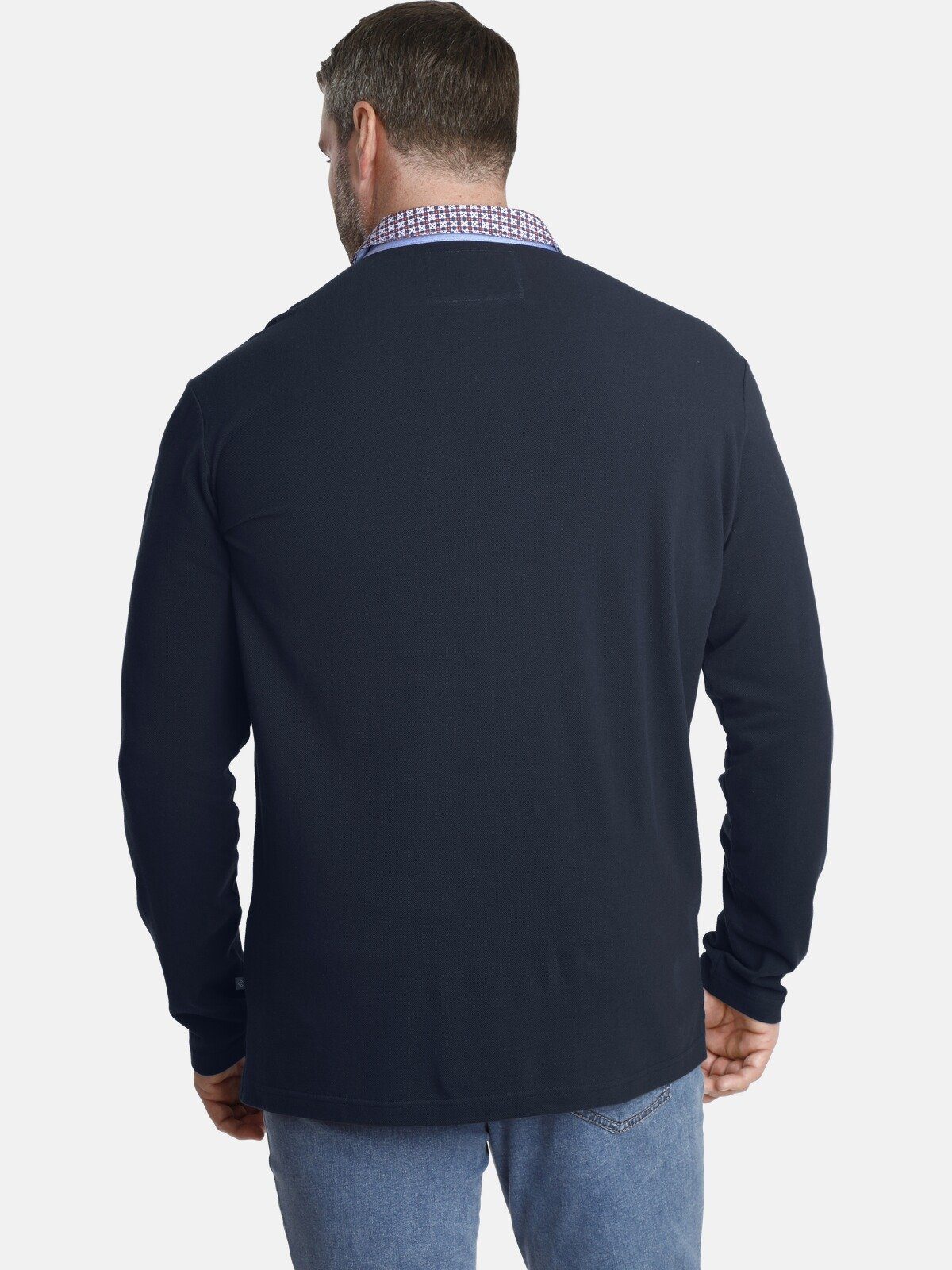 Charles Colby Langarm-Poloshirt EARL CHAD mit günstig online kaufen