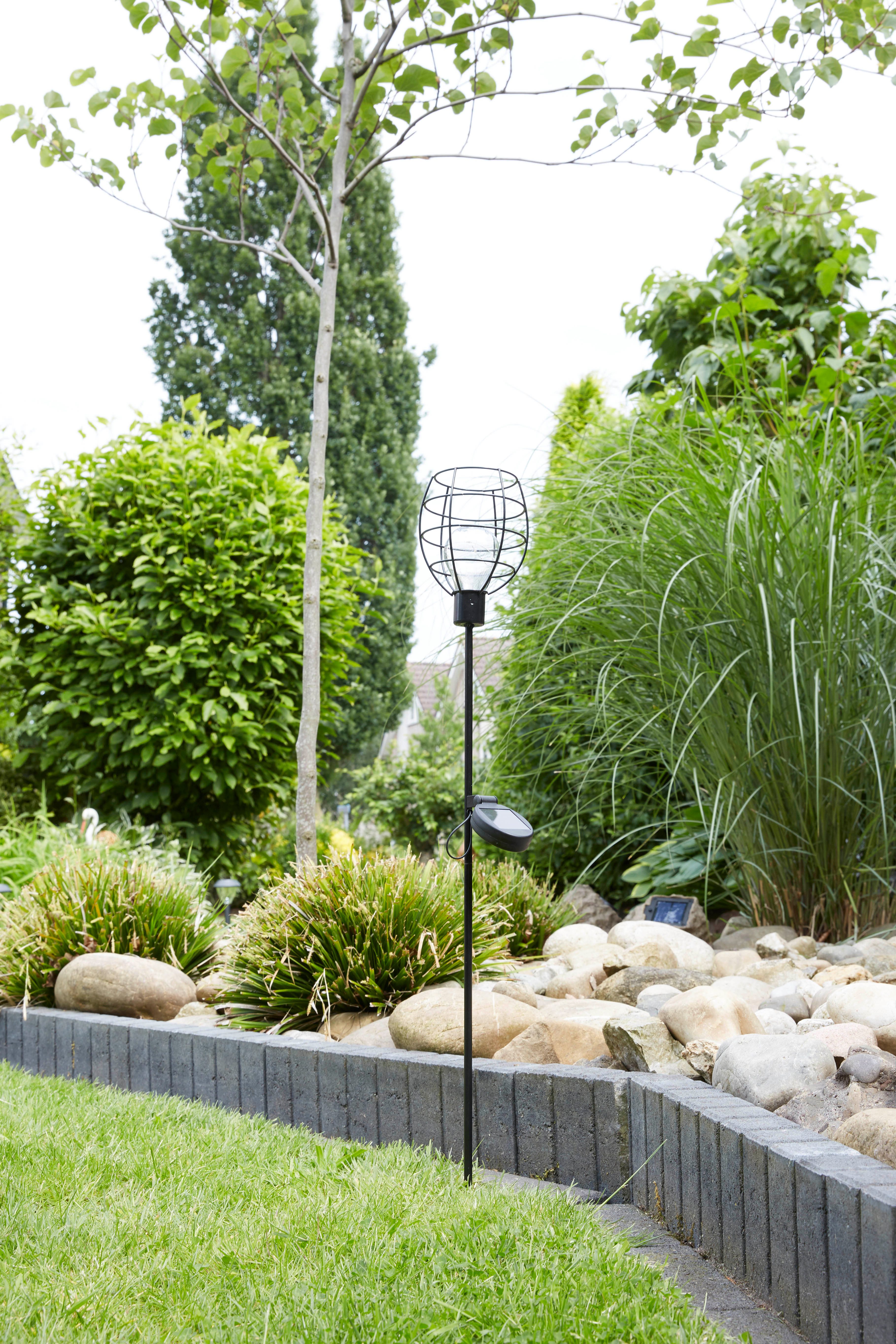 Luxform Gartenleuchte Solar-Erdspieß-Gartenlampe - Bottle - günstig online kaufen