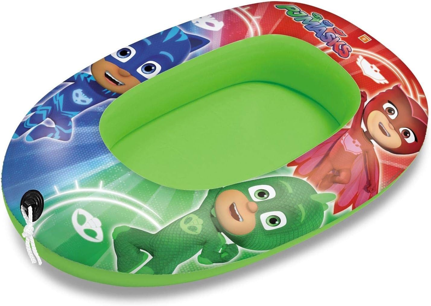 Preis-Shop24 Kinder-Schlauchboot Masks 94 cm Boot Pyjamahelden Design für Kinder Schlauchboot Gummiboot
