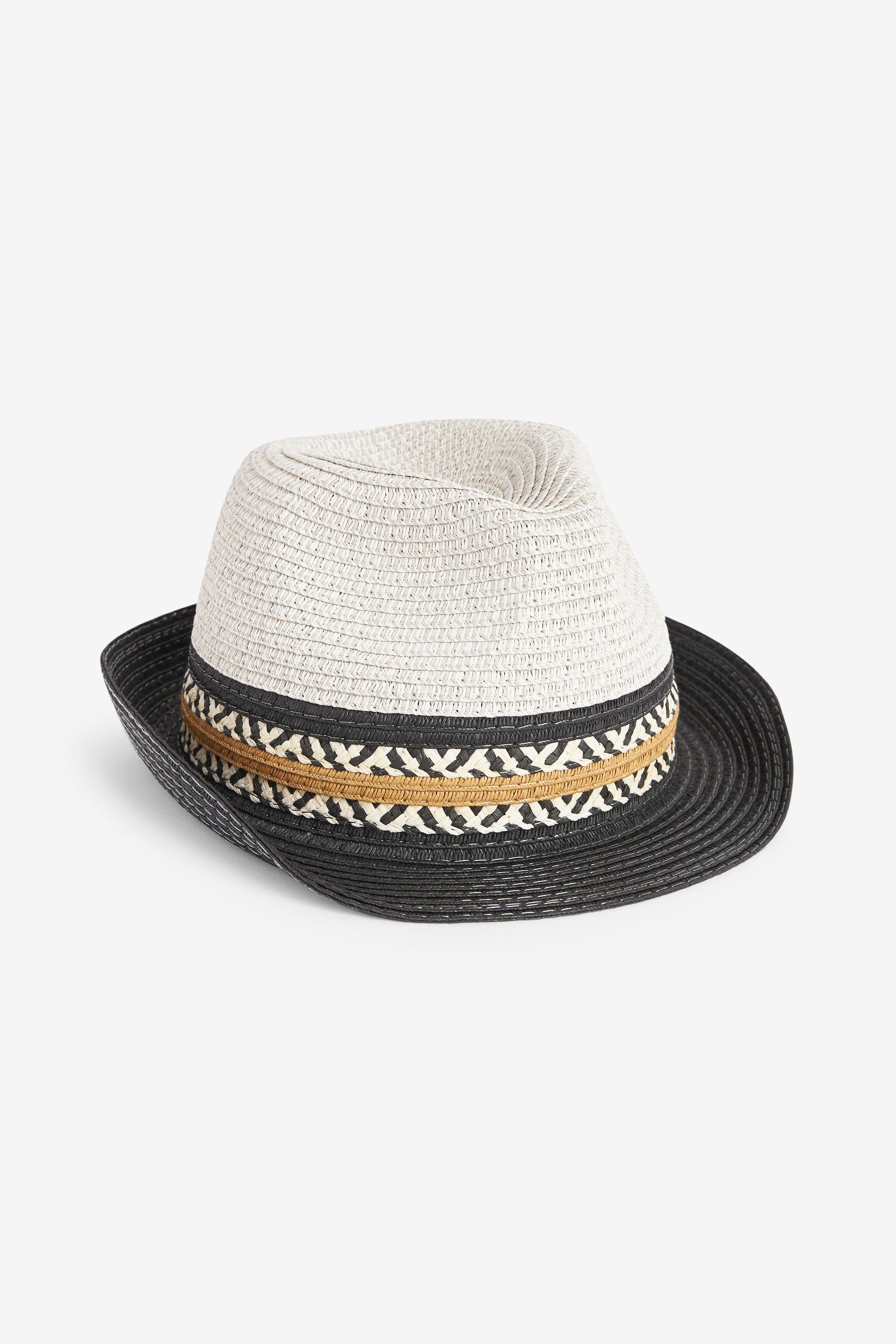 Next Trilby Fedora-Filzhut (1-St) Monochrome