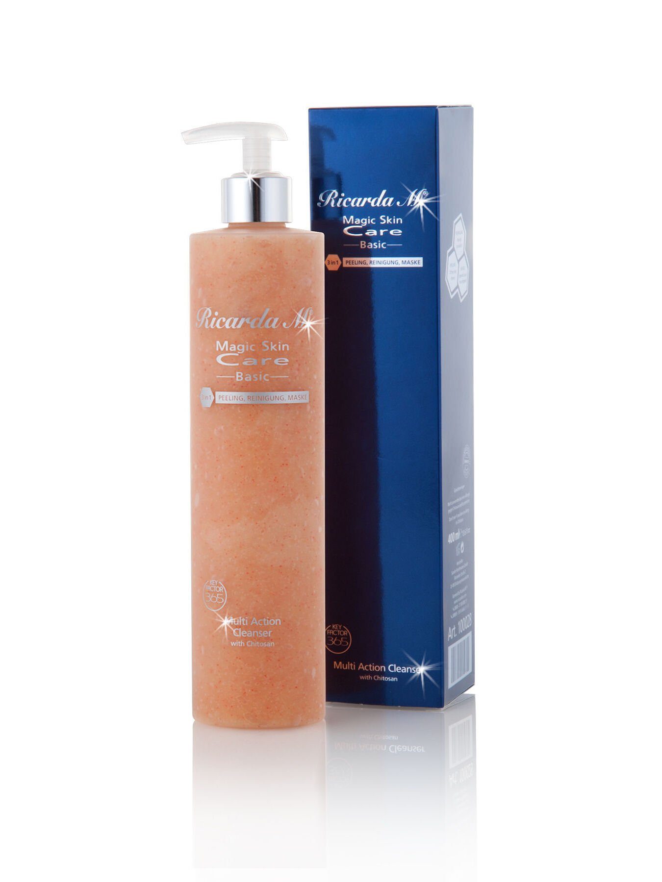 Ricarda M. Gesichtsreinigungsgel "MSC Basic Multi Action Cleanser", 1-tlg., mit Anti-Aging-Formel (studienbelegt): reinigt & vitalisiert