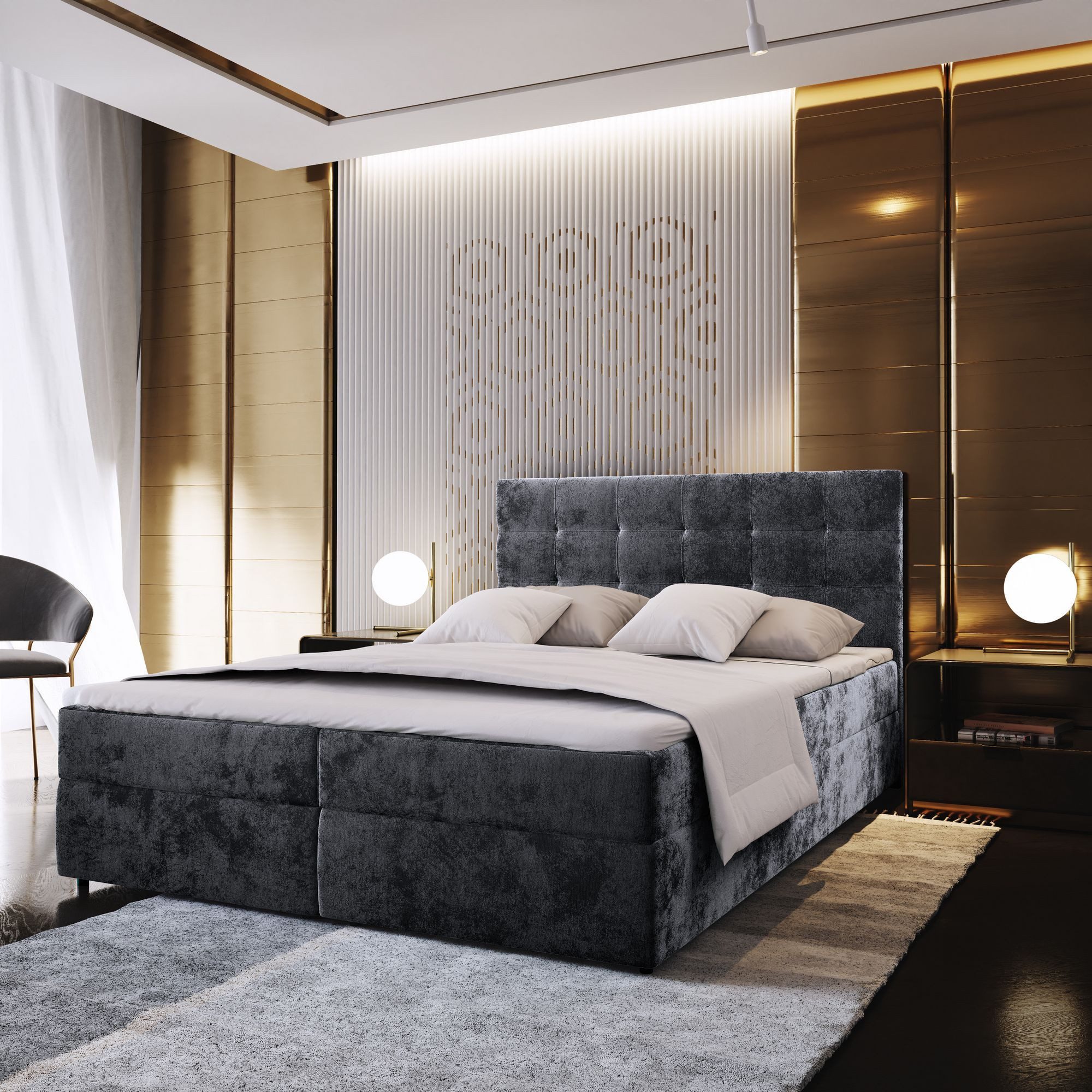 Masseno Boxbett GLOS 140x200 cm mit günstig online kaufen