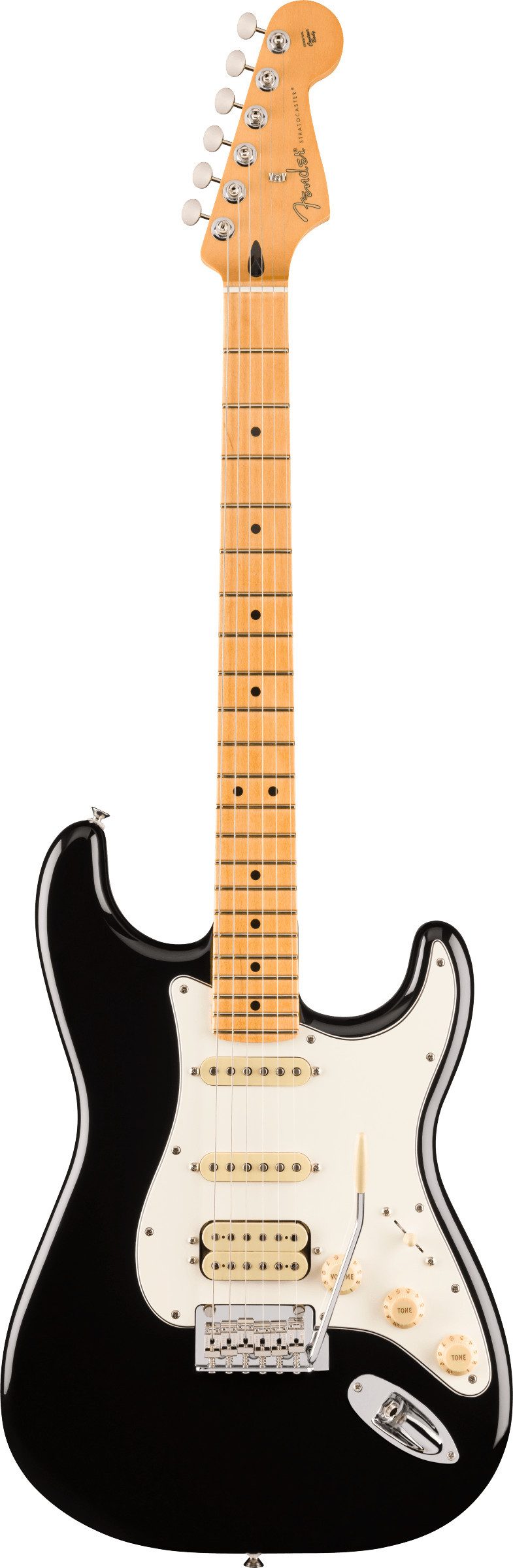 Fender E-Gitarre Fender Player II Stratocaster HSS MN BK