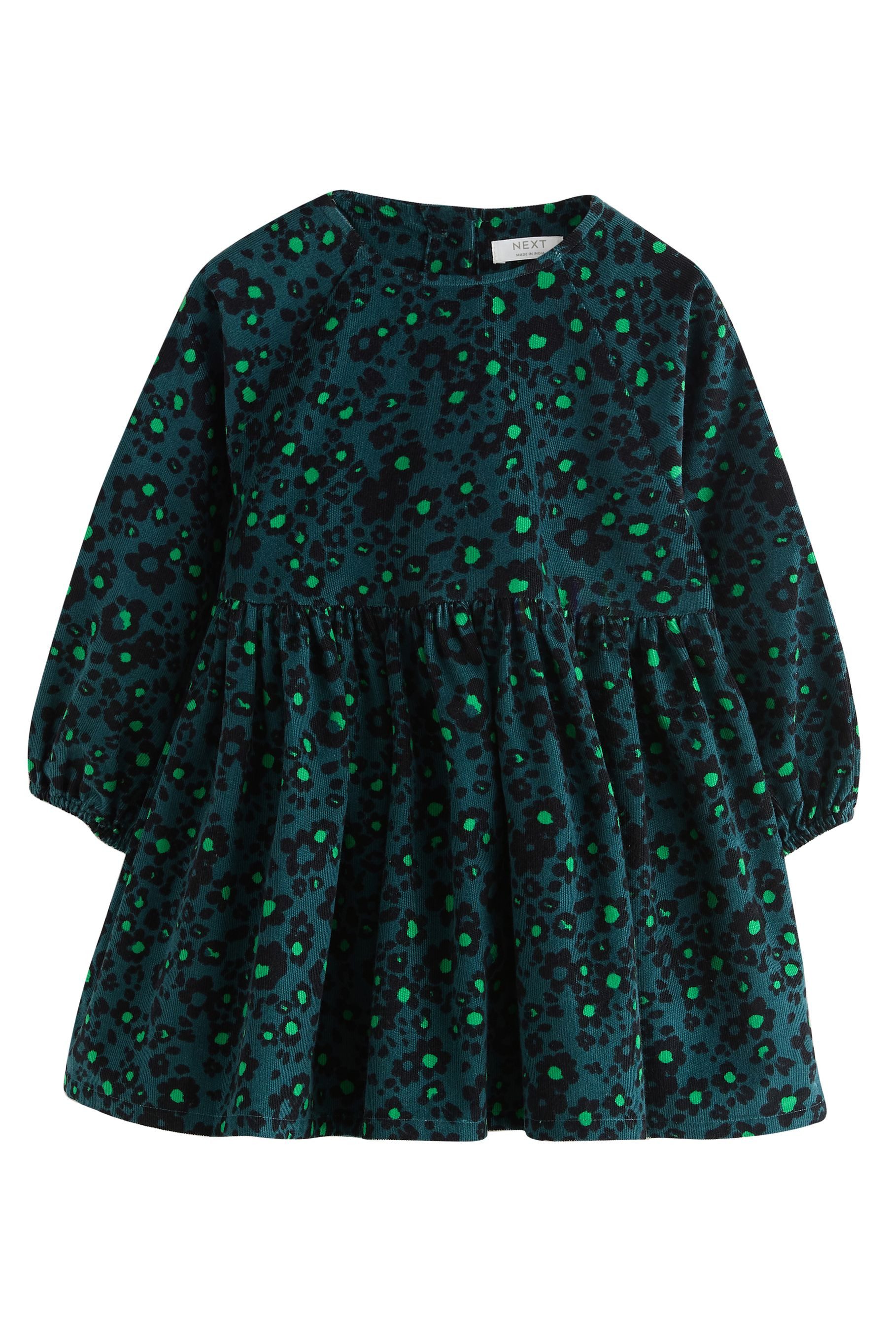 Next Blusenkleid Langärmeliges Cordkleid (1-tlg)