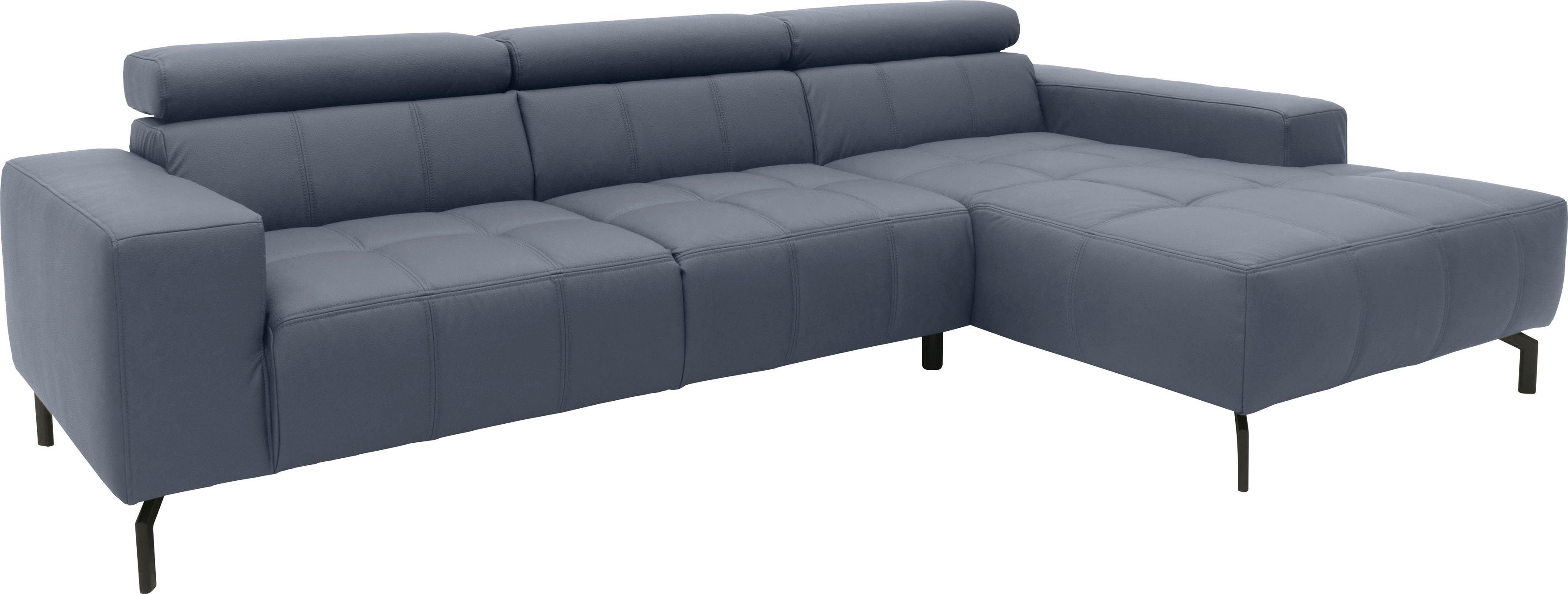DOMO collection Ecksofa "Cunelli tolle Sitznähte als Designelement, fester günstig online kaufen