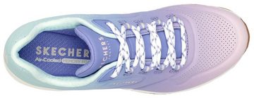 Skechers UNO 2 OMBRE AWAY Sneaker in leuchtender Farbkombi, Freizeitschuh, Halbschuh, Schnürschuh