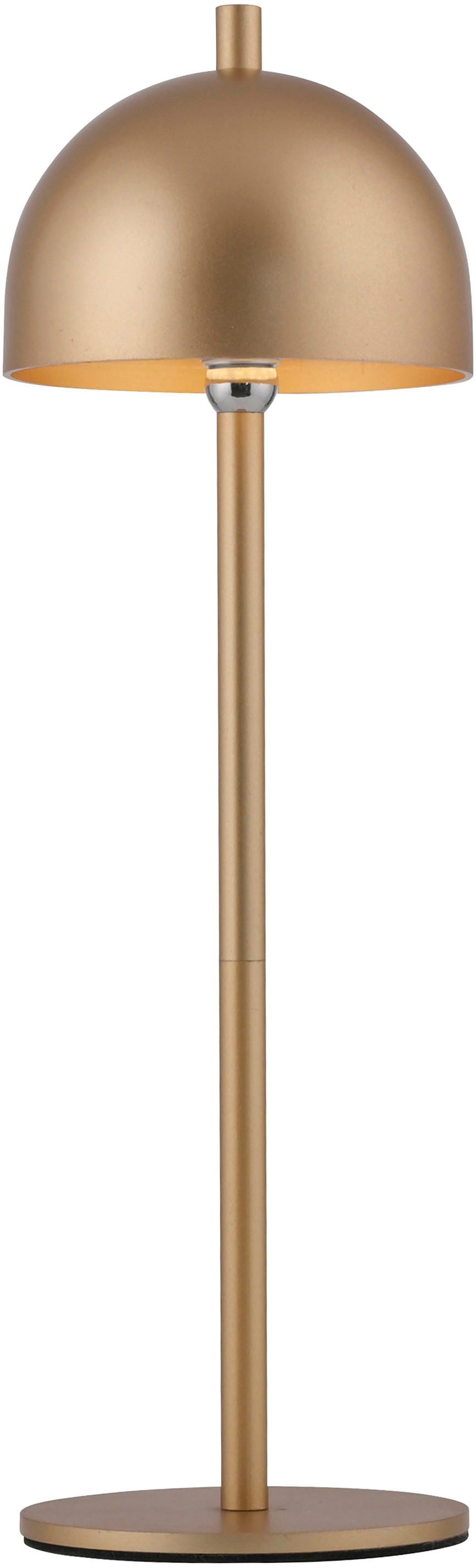 SCHÖNER WOHNEN-Kollektion LED Tischleuchte BELLIS, USB-Ladefunktion, LED fest integriert, Warmweiß, SCHÖNER WOHNEN Kollektion, Touchdimmer, Memoryfunktion, IP54, Akku