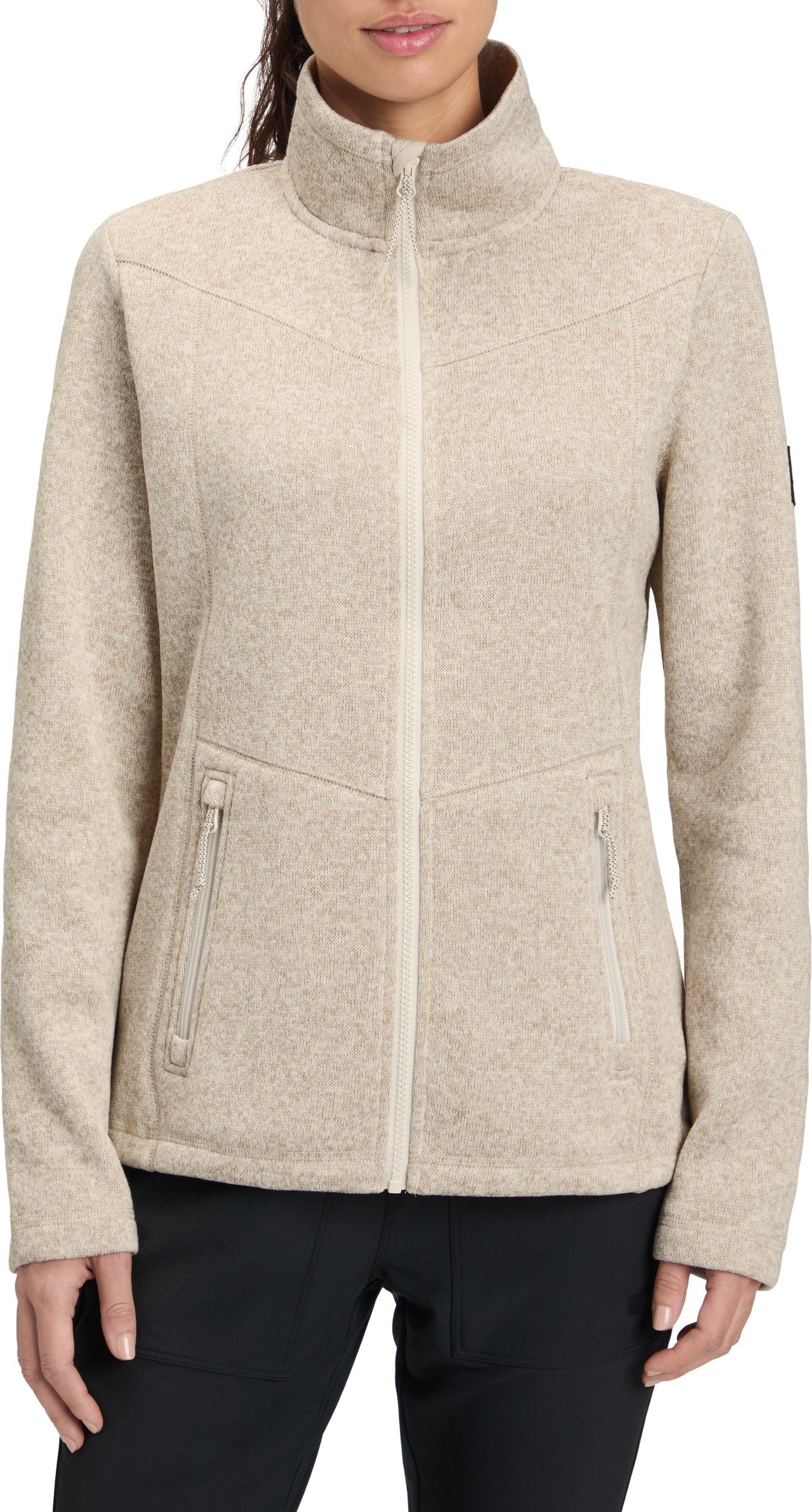 McKINLEY Strickjacke Da.-Unterjacke Rubin III wms mit Reißverschluss, wärmeisolierend, windabweisend, wasserabweisend