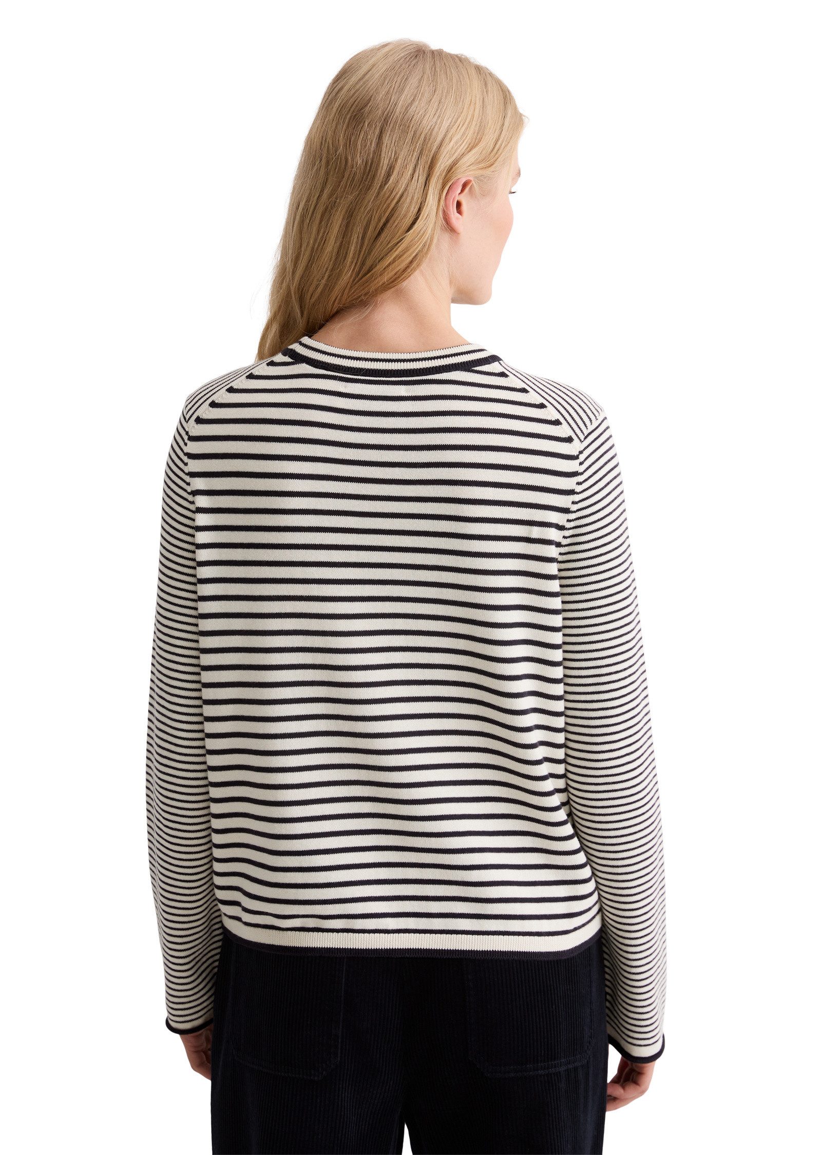 Marc O'Polo Strickpullover aus reiner Bio-Baumwolle