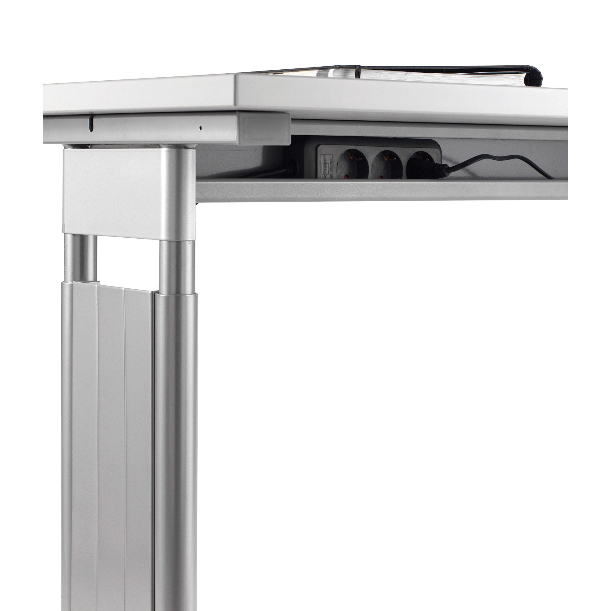 geramöbel Schreibtisch Schreibtisch Flex rechts S-617305-AS C-Fuß ahorn/silber