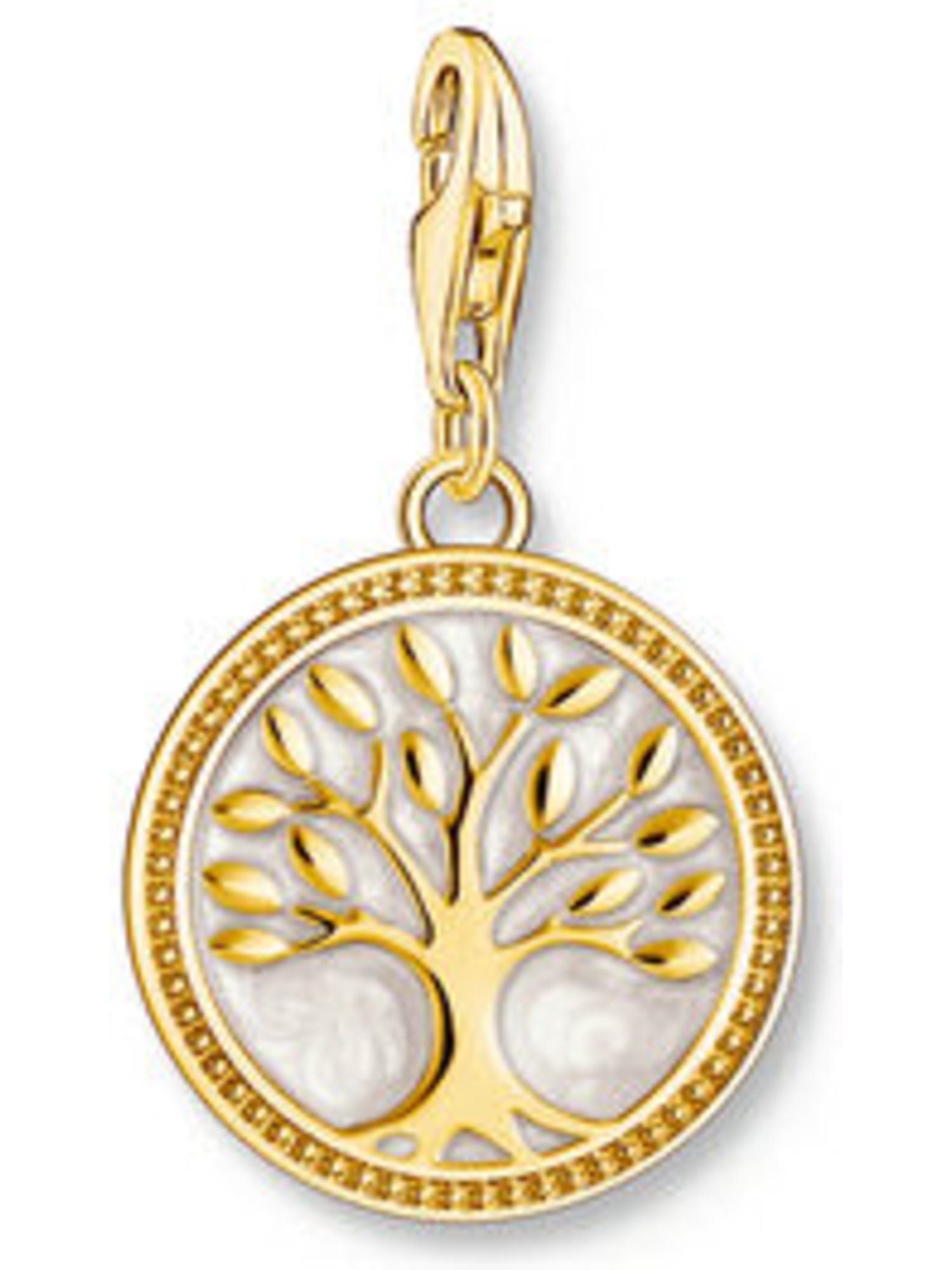 THOMAS SABO Kettenanhänger Thomas Sabo Damen-Charm 925er Silber, Emaille