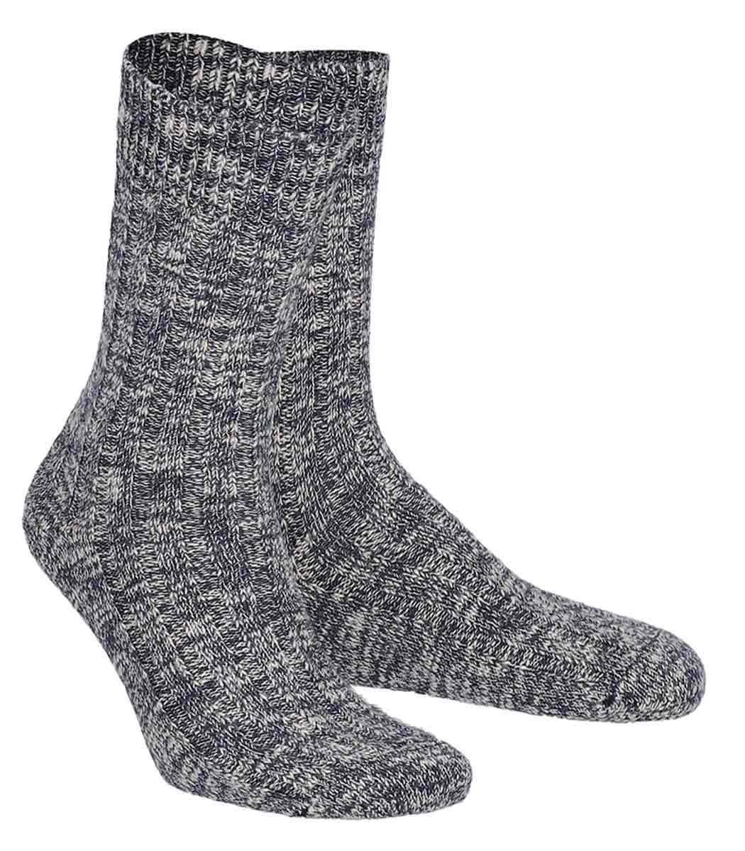 Wilox Langsocken Herren BOOT-Socke (1-Paar, 1 Paar) aus hautfreundlicher BIO Baumwolle