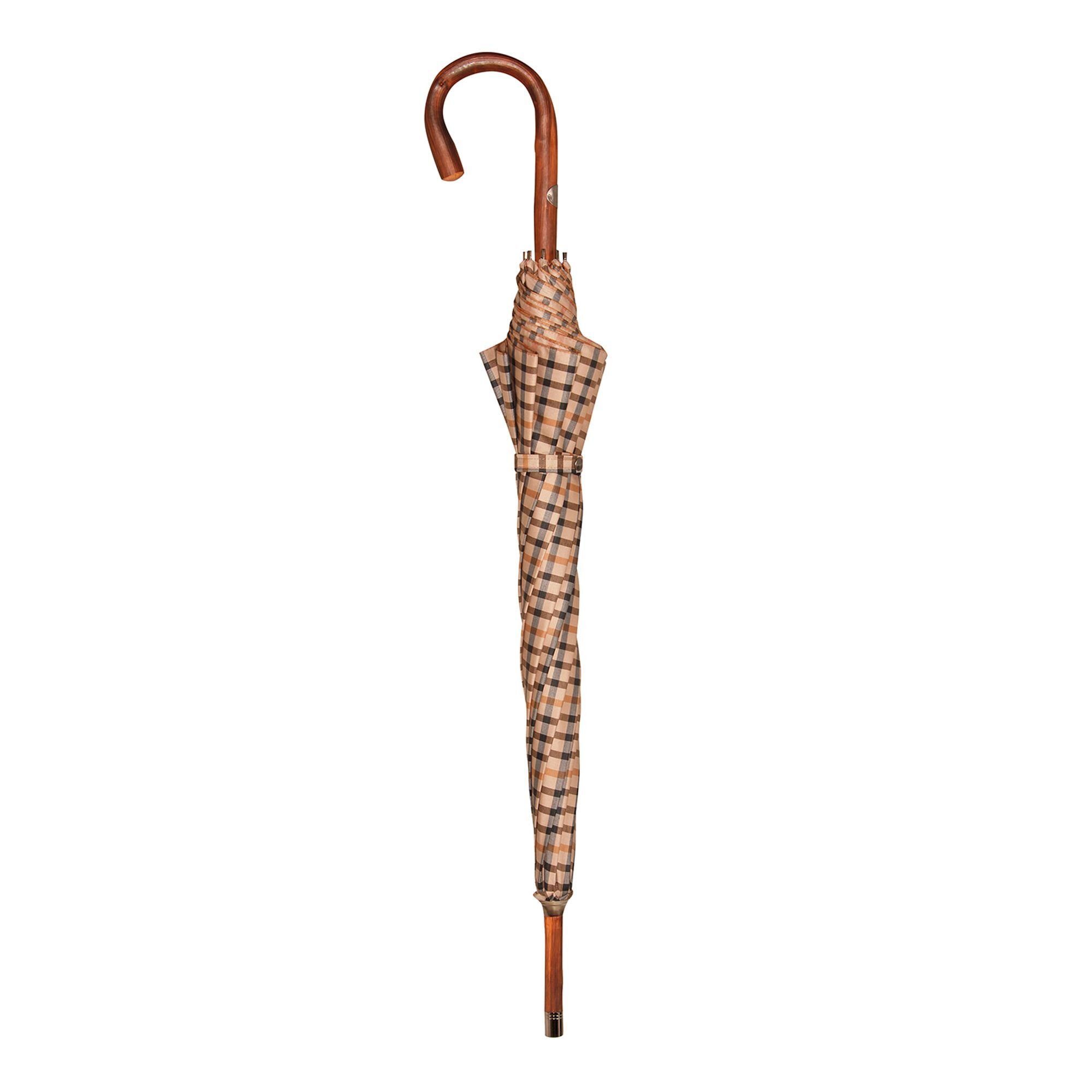 doppler MANUFAKTUR Stockregenschirm Kastanie, 106 cm, Schirmdurchmesser:  106cm | Stockschirme