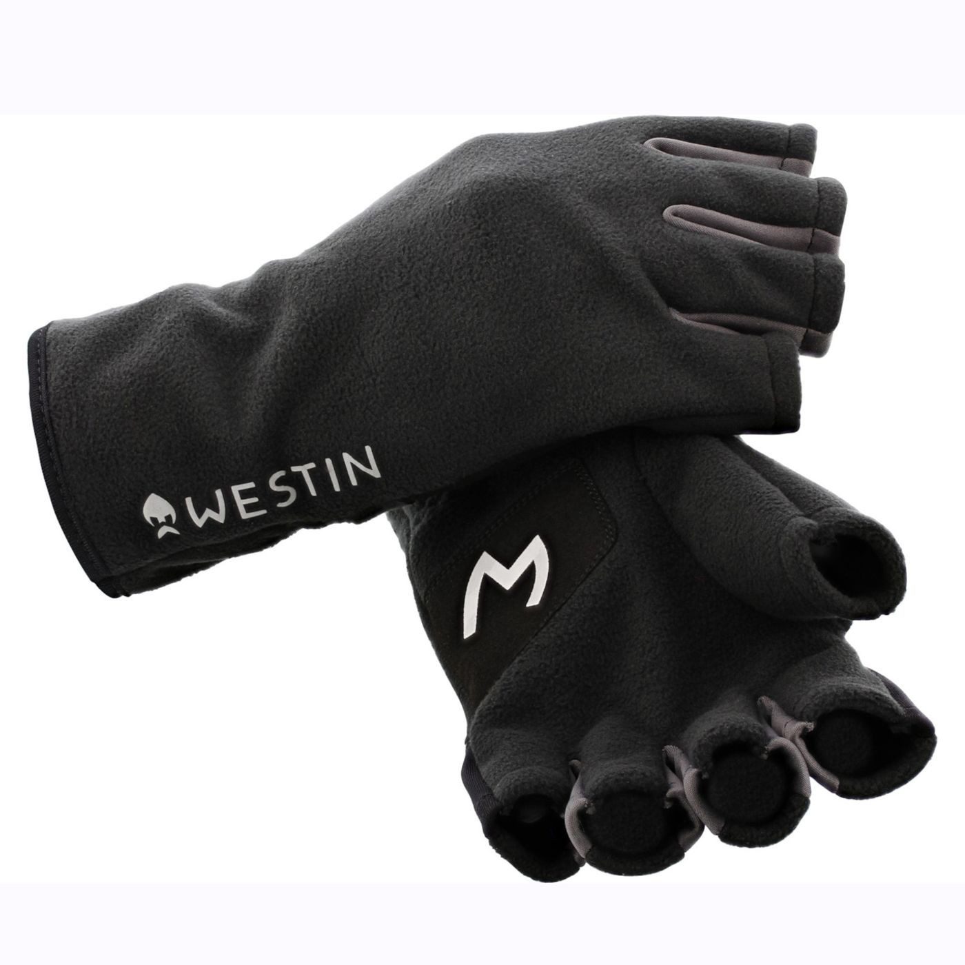 WESTIN Angelhandschuhe Westin HLF Fleece Gloves Carbon Black - Angelhandsch günstig online kaufen