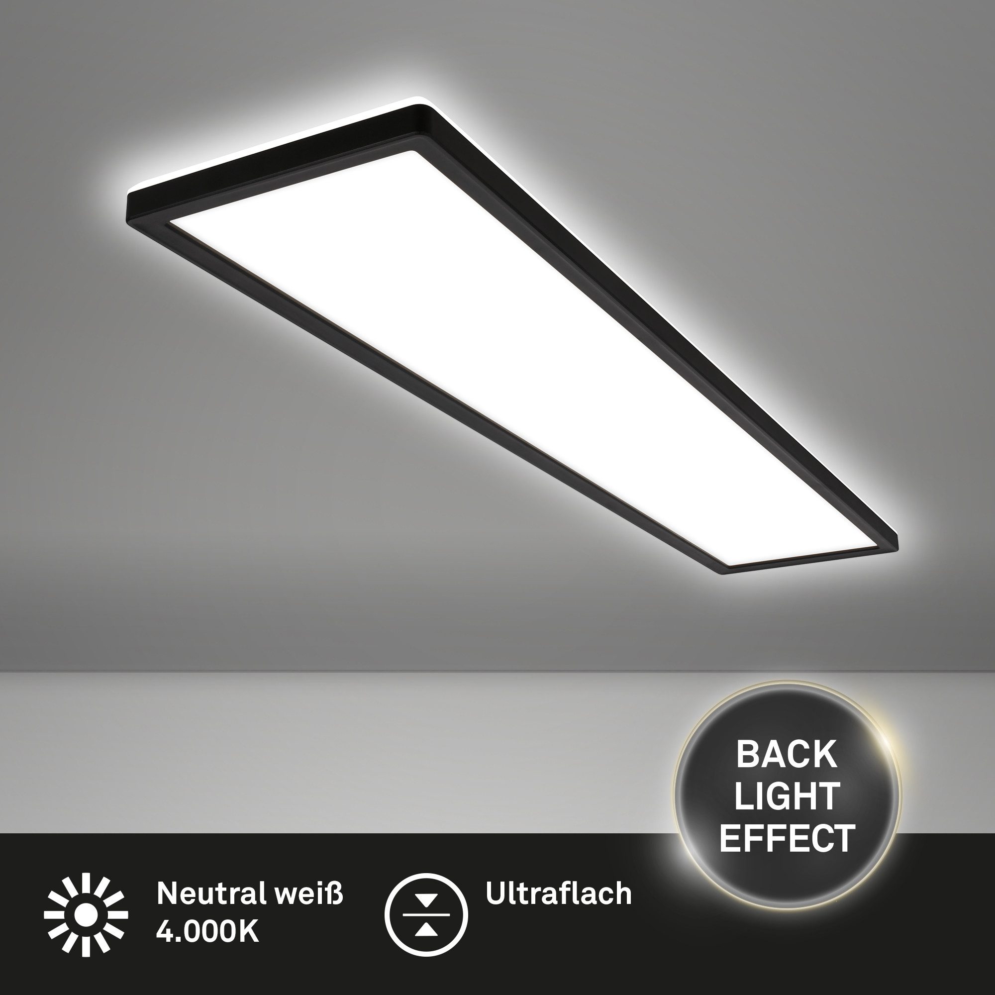 Briloner Leuchten LED Deckenleuchte Deckenlampe Panel günstig online kaufen
