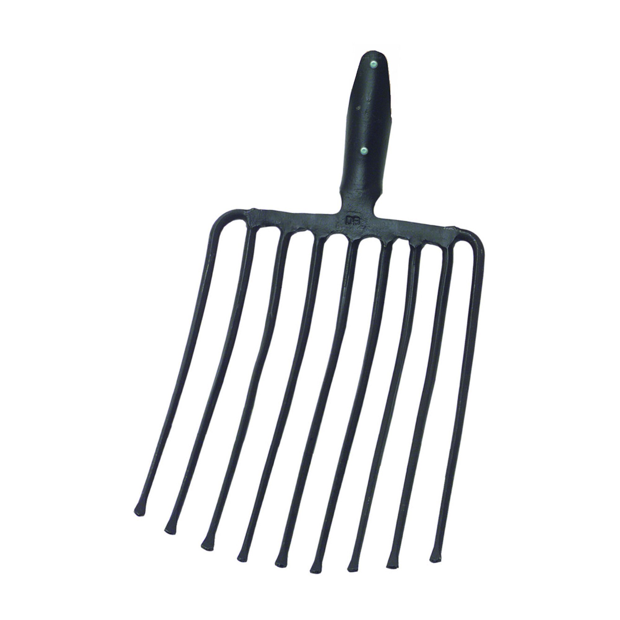Ideal Spatengabel Idealspaten Steingabel Ideal 6 Zinken schwarz