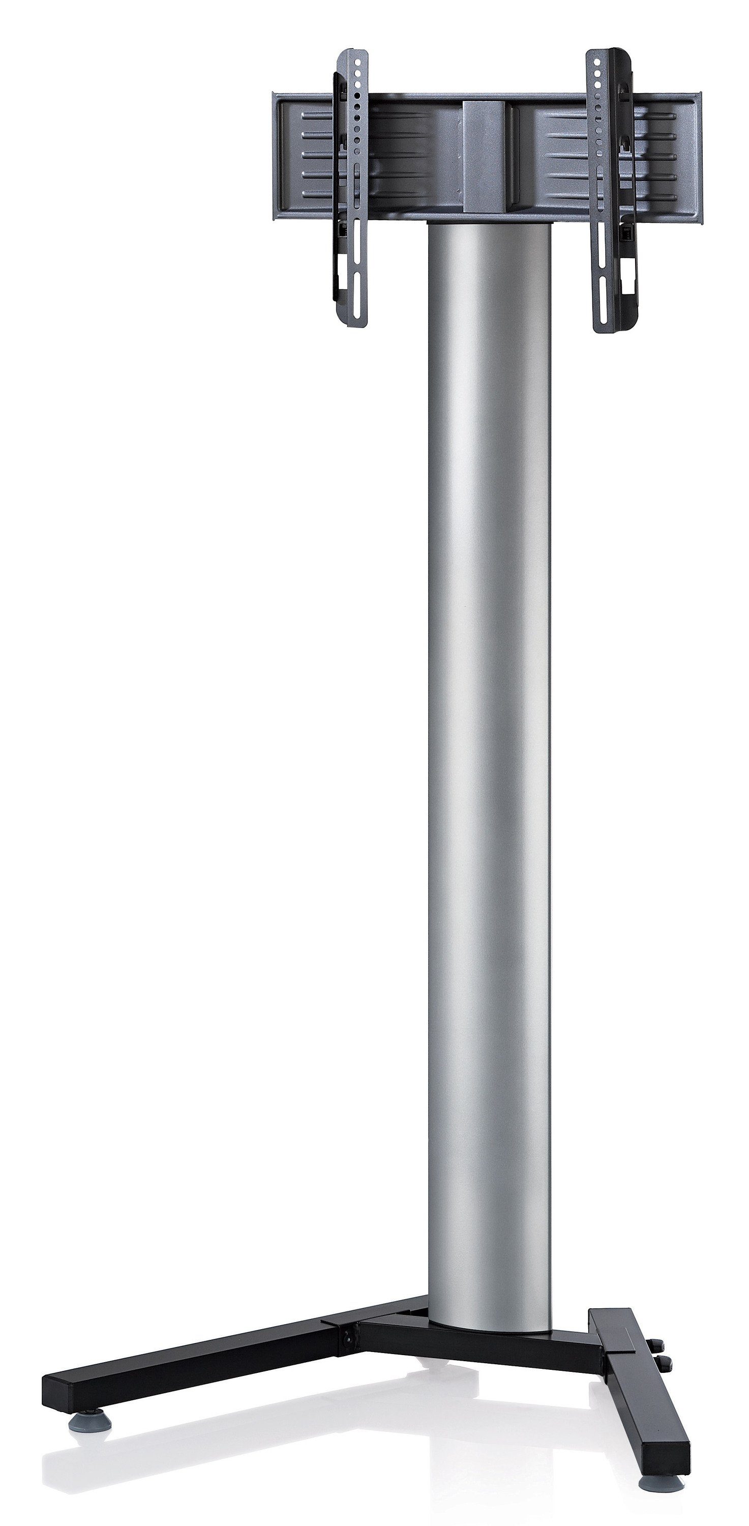 VCM TV-Ständer TV Standfuß Wohnzimmer Stadino H. 174 x B. 90 x T., (bis 70 Zoll, 1, Fernseh Ständer aus Alu, Fernsehstand Maxi, TV-Rollwagen)