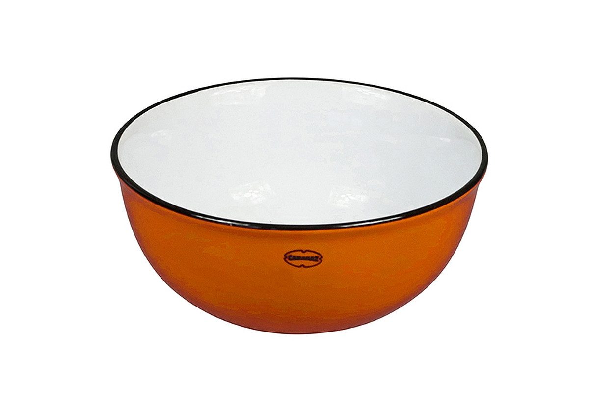 Capventure Schüssel Schüssel Schale Müslischale Dessertschale Salatschale Cabanaz orange, Keramik