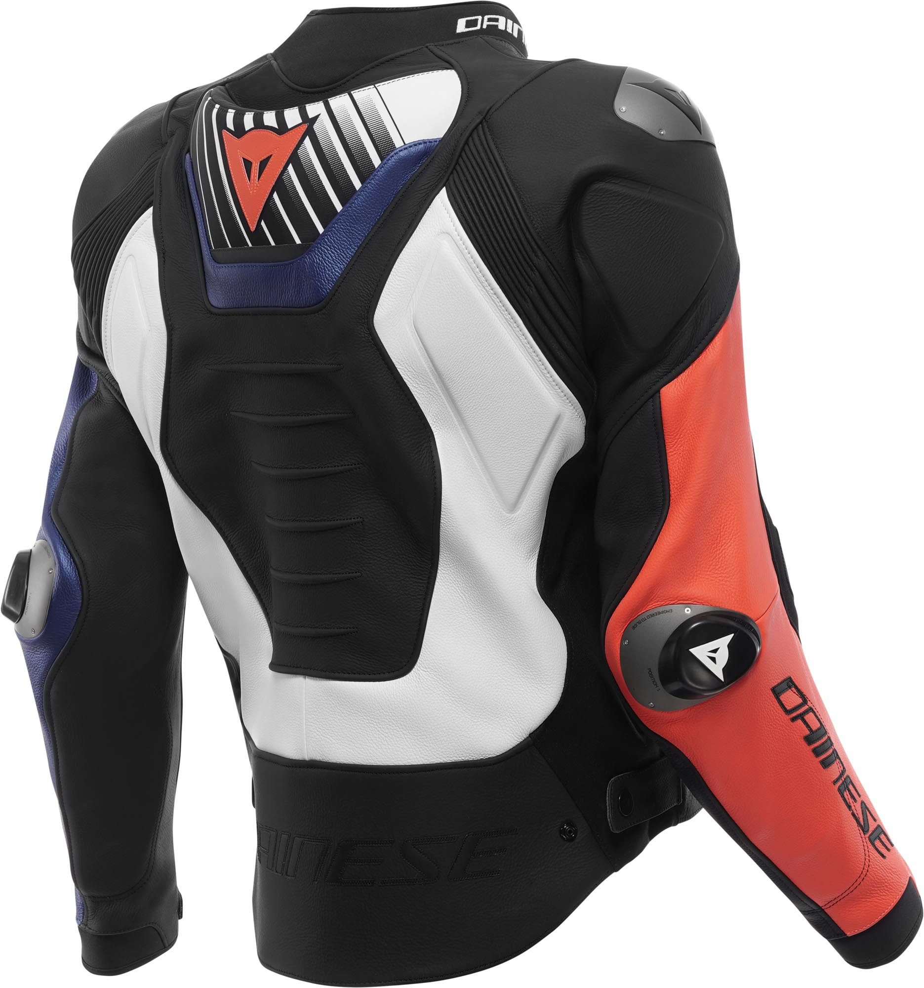 Dainese Motorradjacke Super Speed 5 Motorrad Lederjacke Wasserdicht protektoren reflektierende wasserdichte