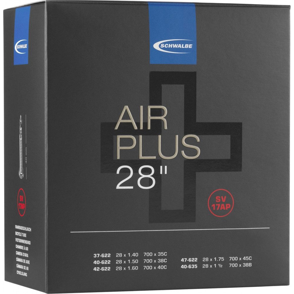 Fahrradschlauch SV19+ Air Plus 54/65-622 29 Zoll Schlauch 40 mm
