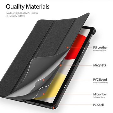 Dux Ducis Tablet-Hülle Domo Klapphülle kompatibel mit Realme Pad 2 11,5" Schwarz