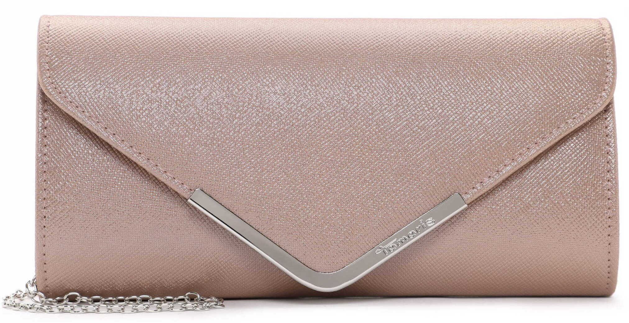 champagner Amalia Clutch Tamaris