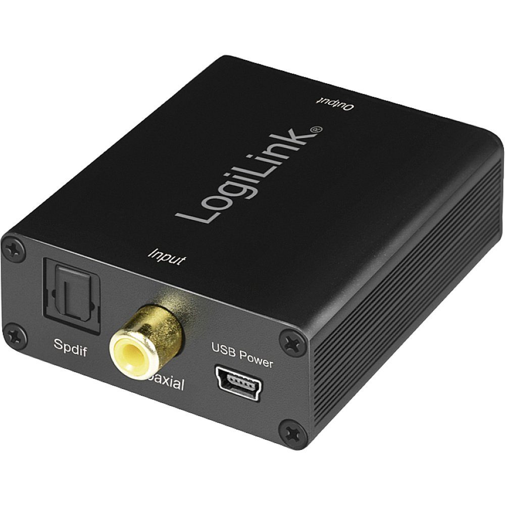 LogiLink LogiLink CA0101 Toslink / Cinch / Klinke Audio Адаптери Schwarz Аудио адаптер
