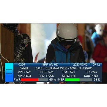 Satlink Satfinder WS 6916 Sat Messgerät, für DVB-S/S2 (SAT HDTV)