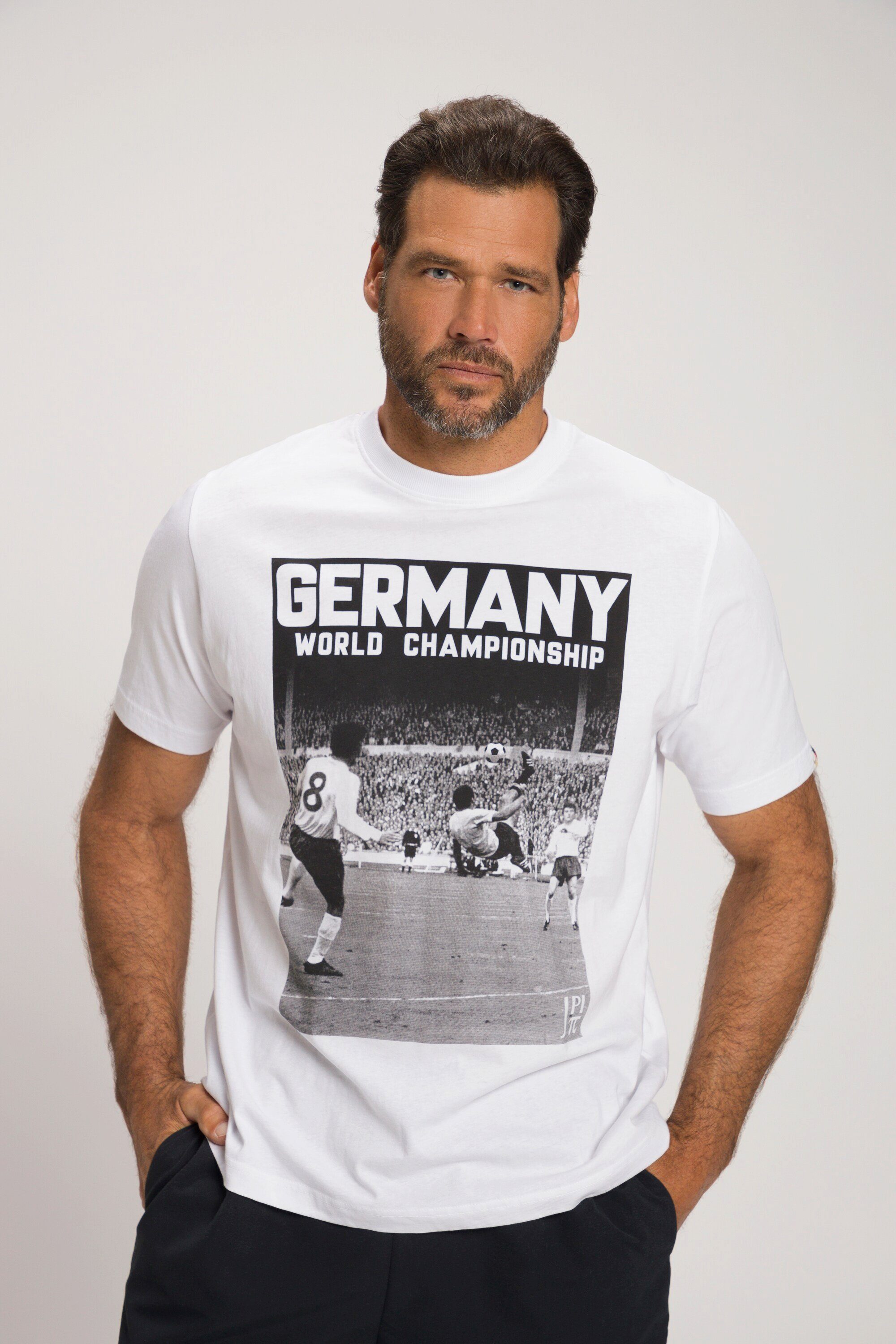 JP1880 T-Shirt T-Shirt Fußball WM Halbarm