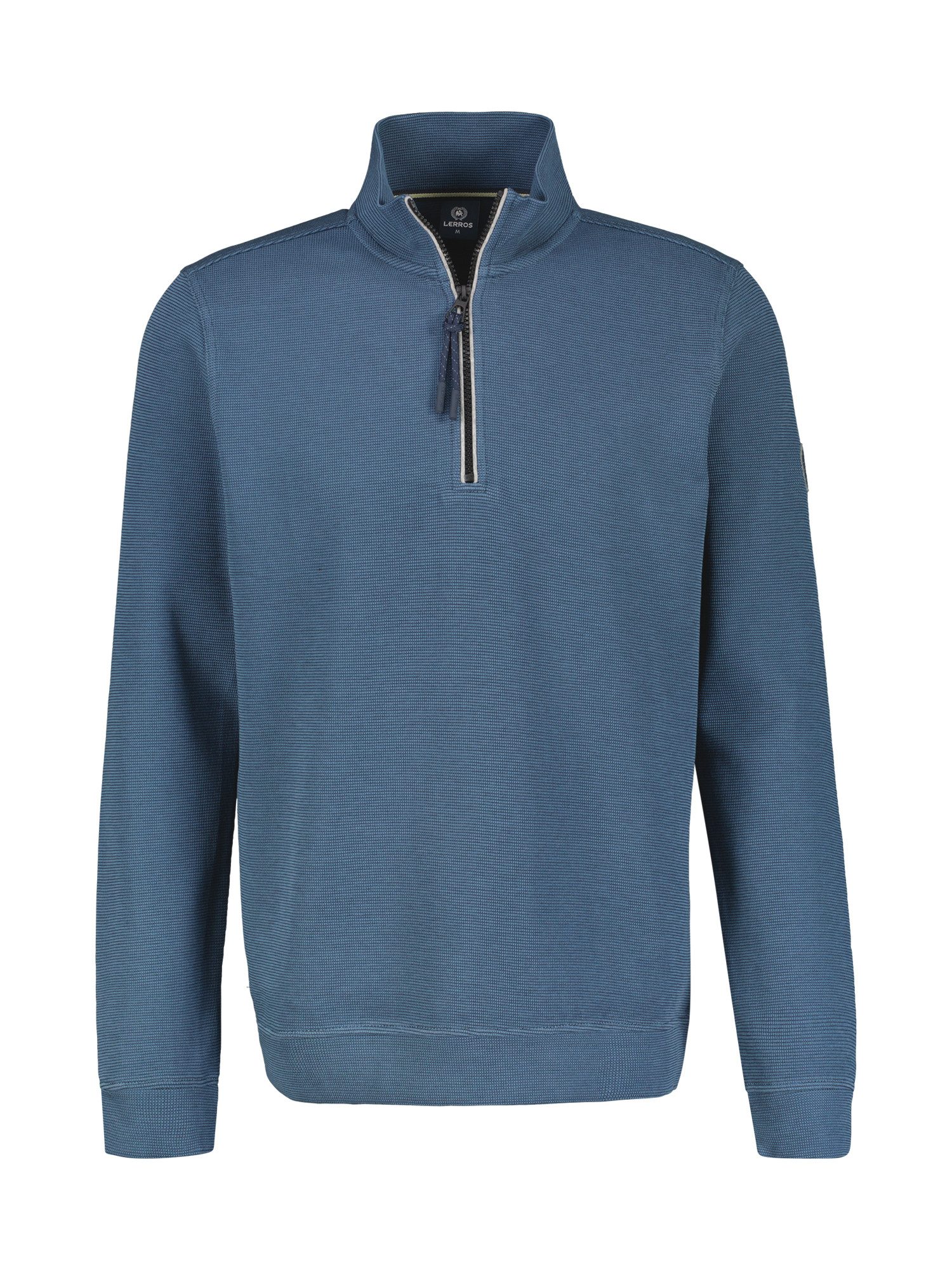 LERROS Sweatshirt Unifarbener Sweattroyer für Herren