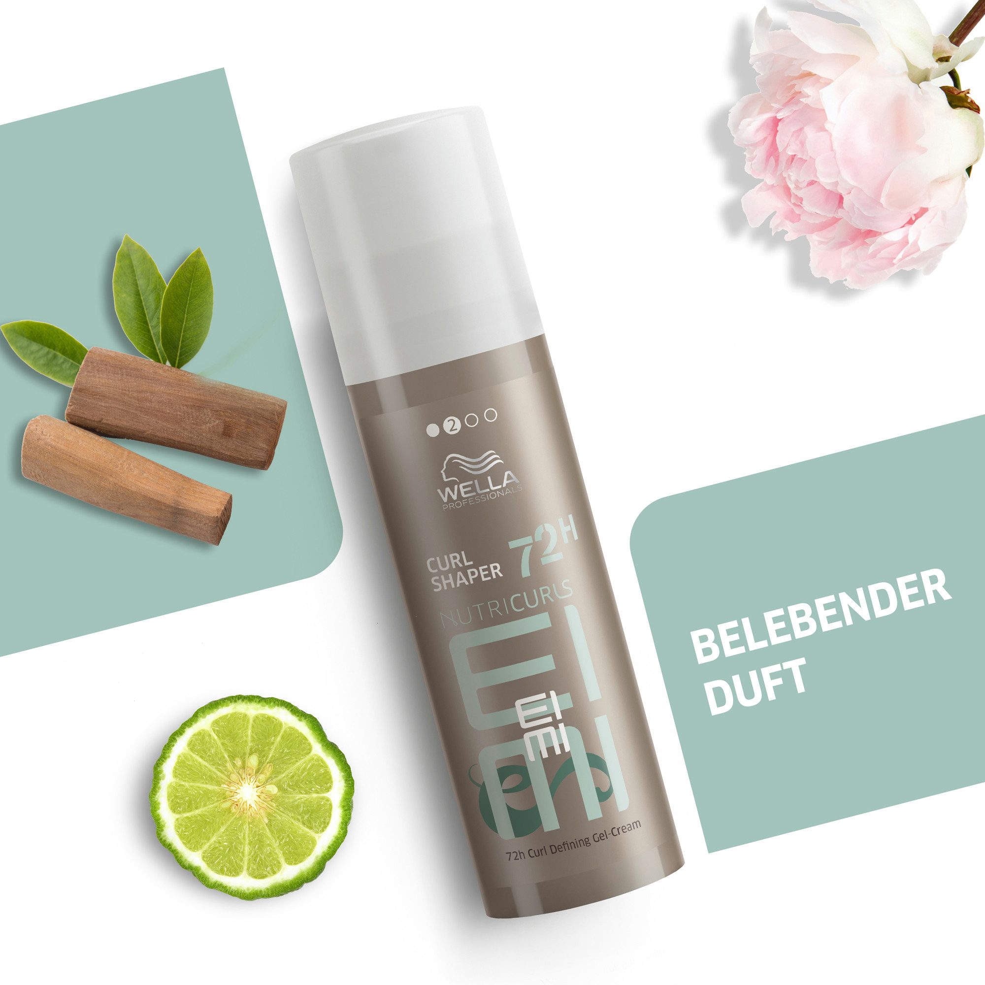 Wella Professionals Styling-Creme EIMI NUTRICURLS CURL SHAPER, 72h Halt, mit Jojobaöl, intensive Pflege, für maximale Definition