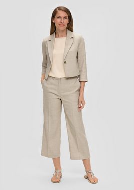 s.Oliver BLACK LABEL 7/8-Hose Culotte aus Leinenmix