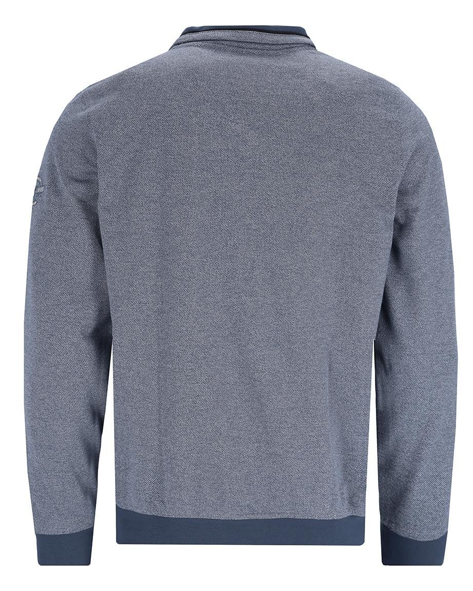 Hajo Sweatshirt Sweatshirt in Jaspé-Garn mit günstig online kaufen