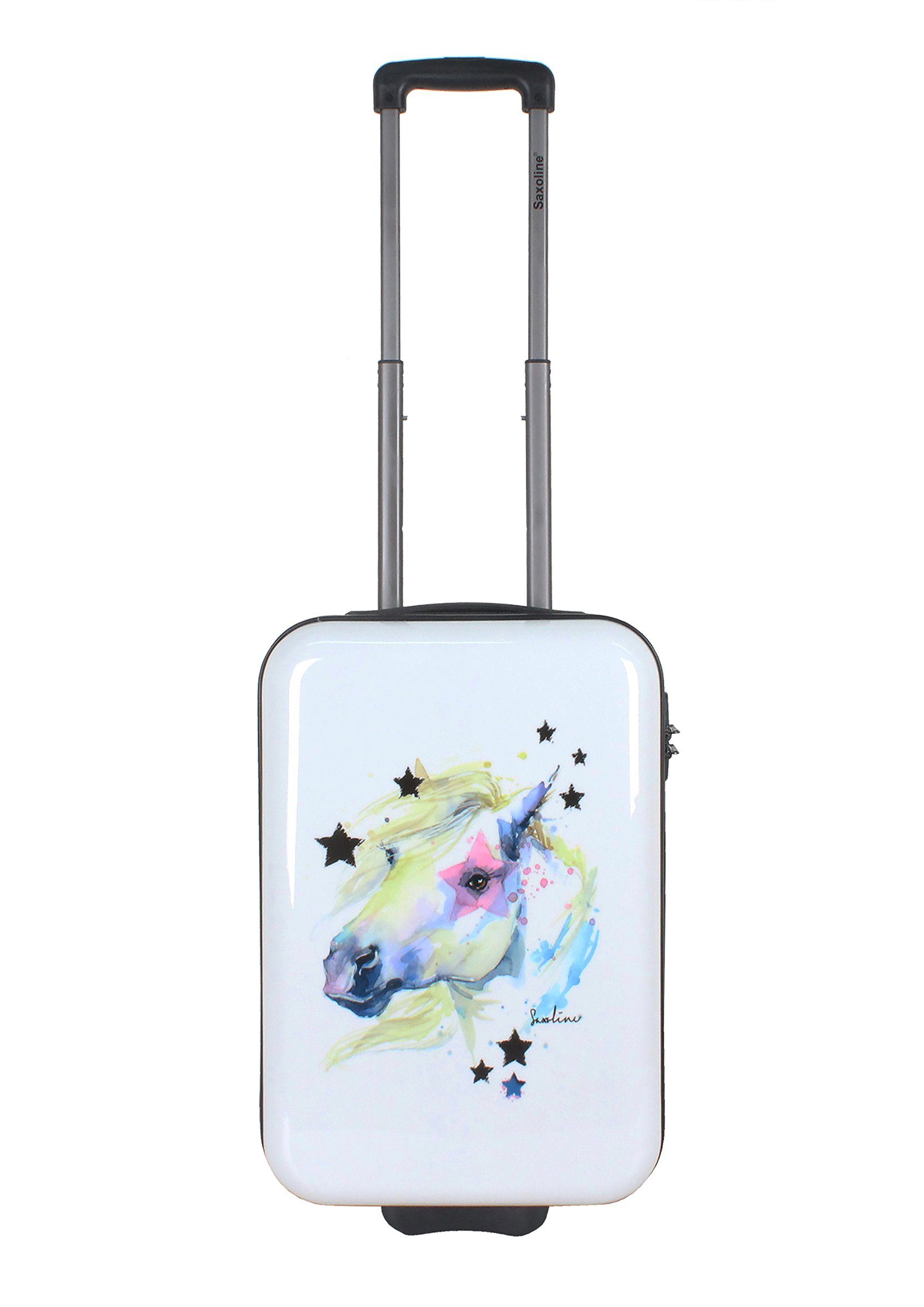 Kinder Kindertaschen & -koffer Saxoline® Koffer Horse, mit praktischem Teleskopgriff