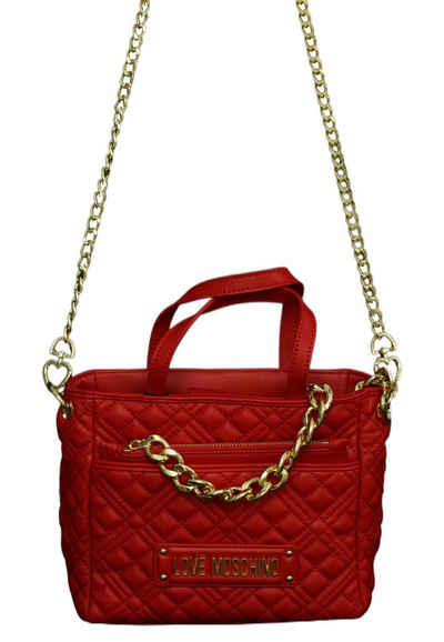 LOVE MOSCHINO Schultertasche Borsa Quilted rosso