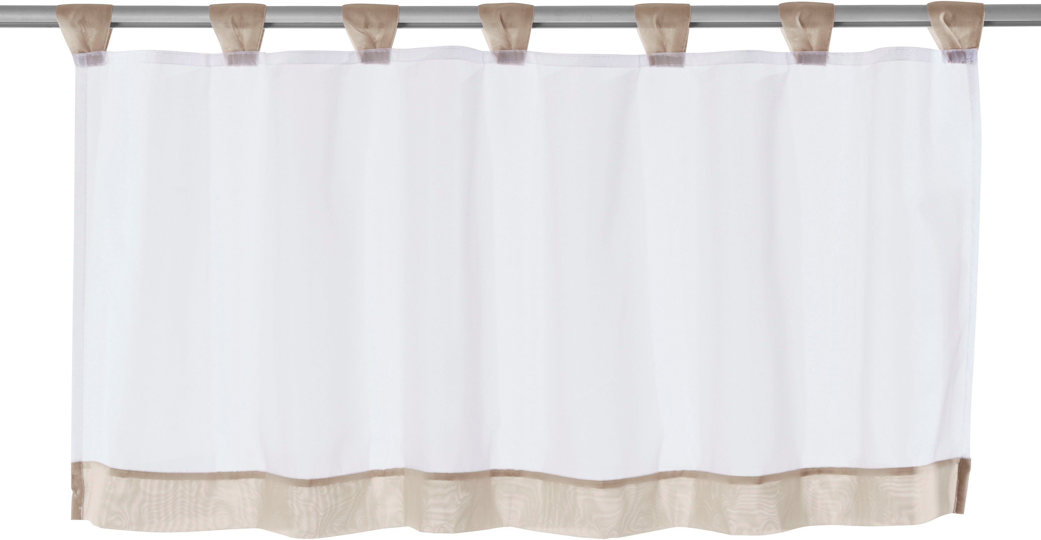 my home Scheibengardine Bitola, Schlaufen (1 günstig online kaufen