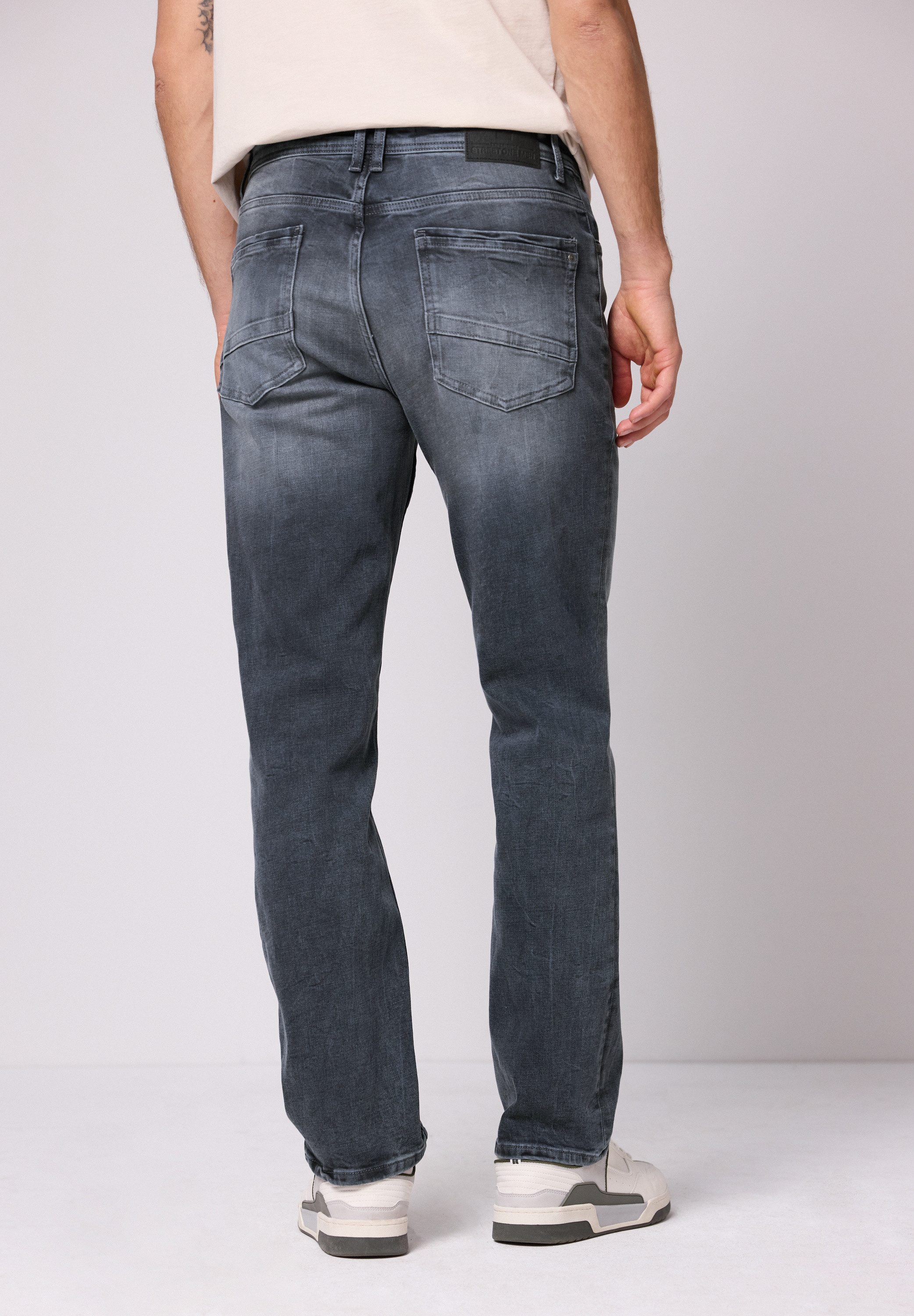 STREET ONE MEN Regular-fit-Jeans 5-Pocket-Style