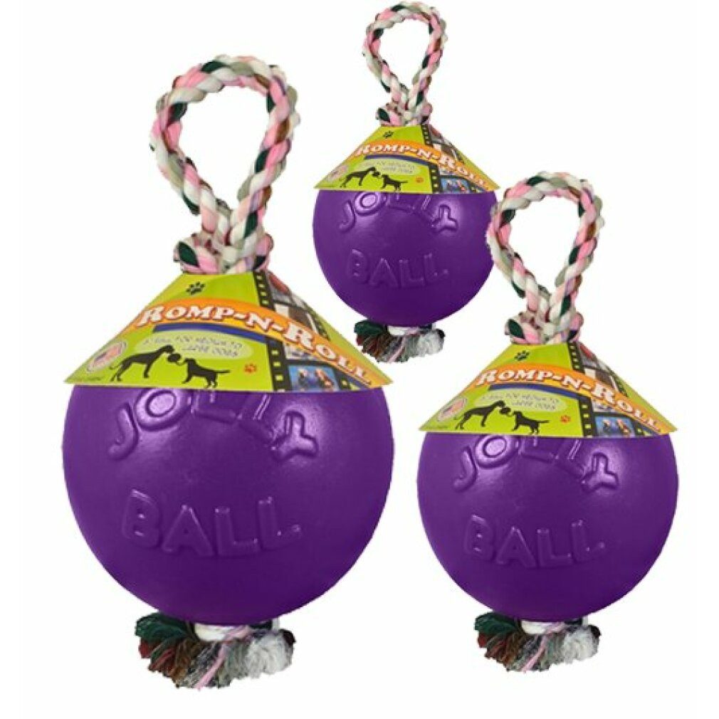 Tierquietschie Jolly Ball Romp-n-Roll 15cm Violett