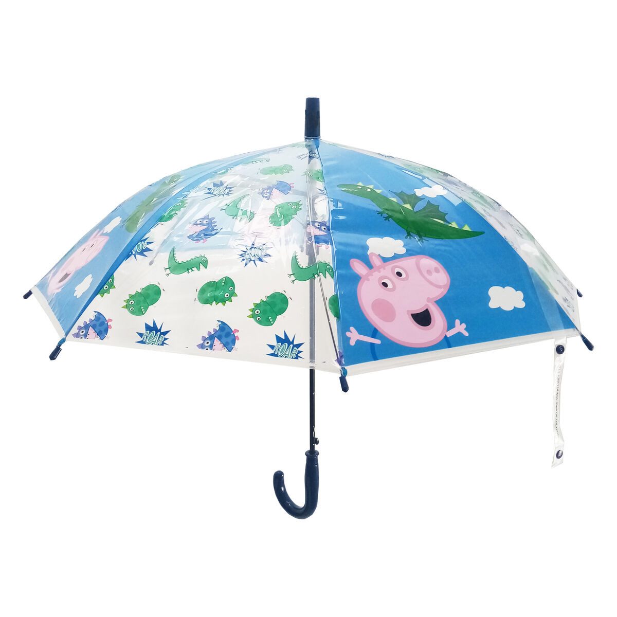 Peppa Pig Taschenregenschirm Regenschirm Peppa Pig Pretty flowers Gelb Minze Ø 76 cm