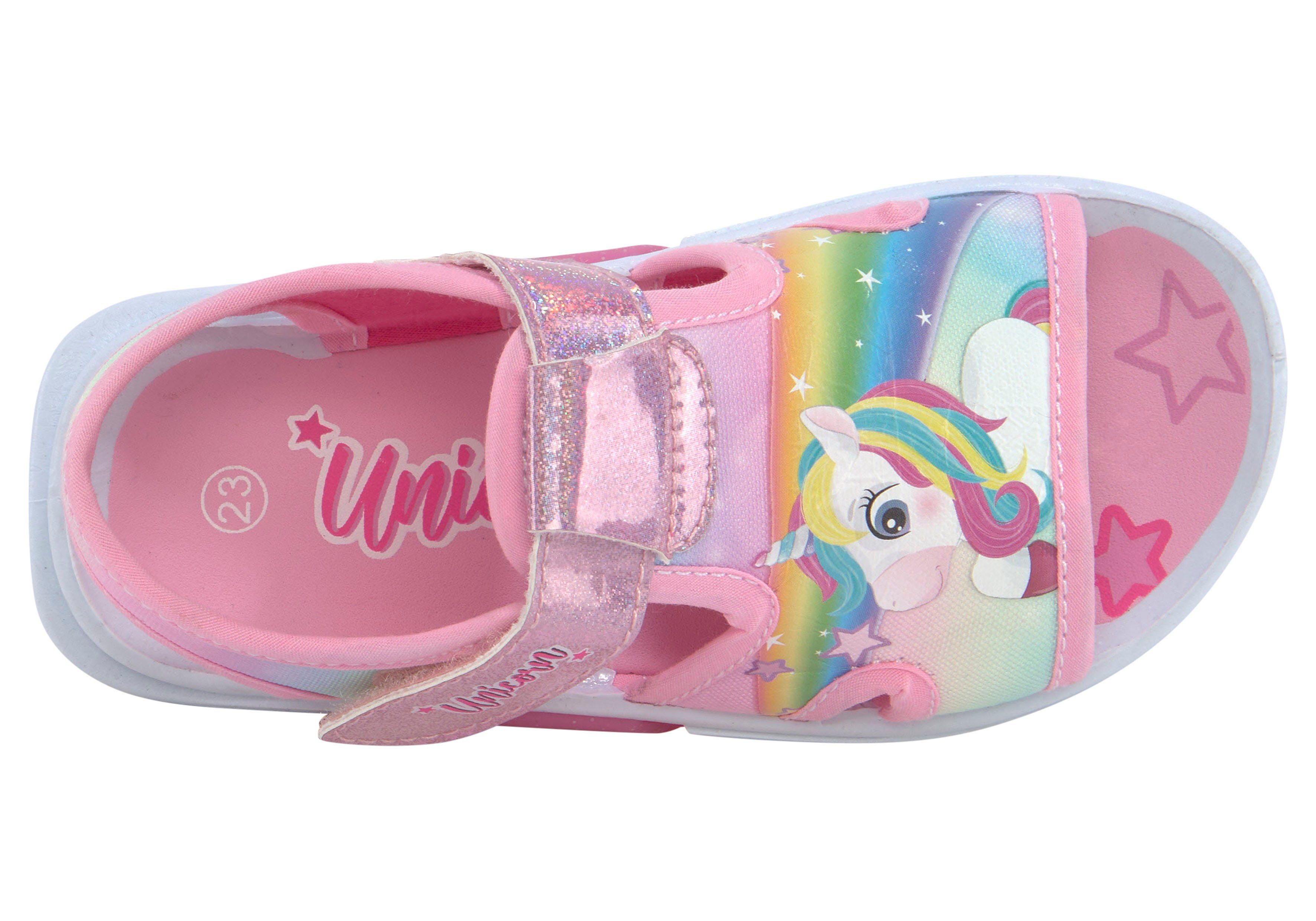 Klettverschluss Sandale mit Disney Unicorn